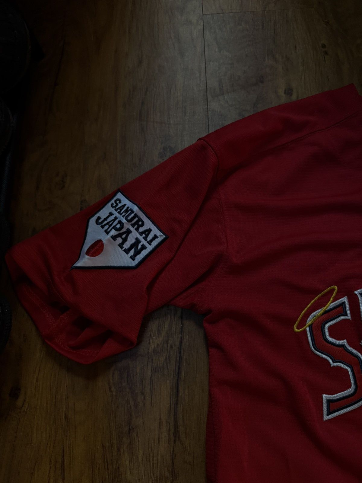 Other × Vintage Shohei Ohtani Showtime Button-Down Jersey RED Size US L / EU 52-54 / 3 - 3 Thumbnail