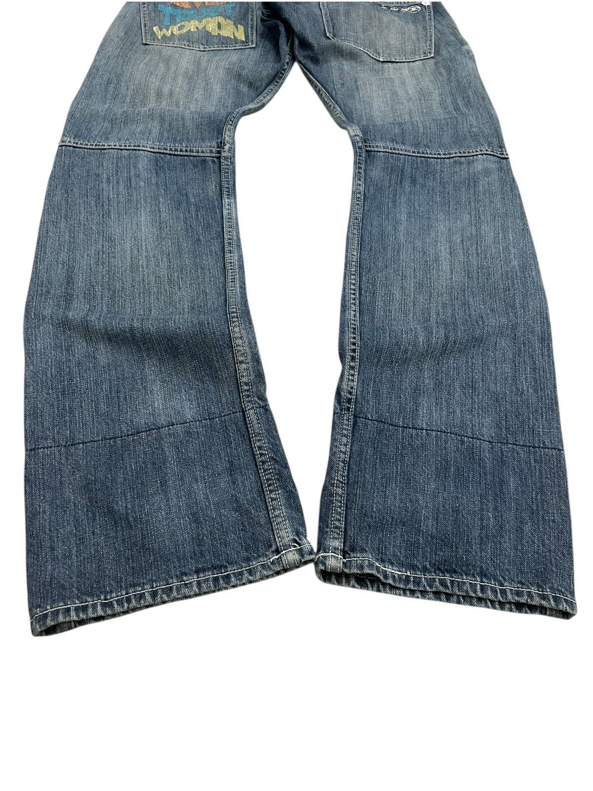 Japanese Brand Vintage Memory Special Double Waist Zipper Mud Washed Junya Size US 30 / EU 46 - 13 Thumbnail