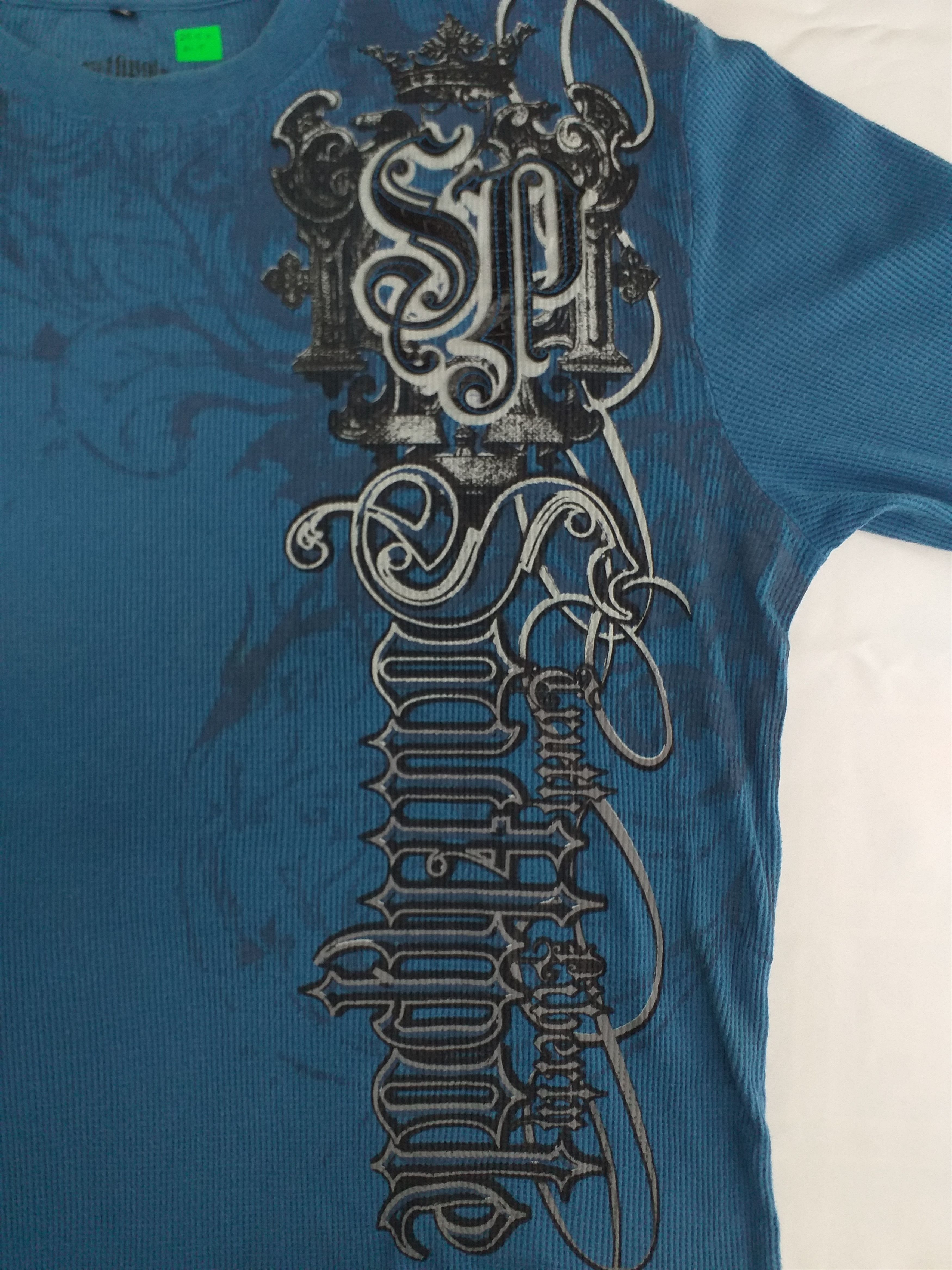 Rap Tees Vintage Southpole Long Sleeve T Shirt -A088 Size US XXL / EU 58 / 5 - 4 Thumbnail