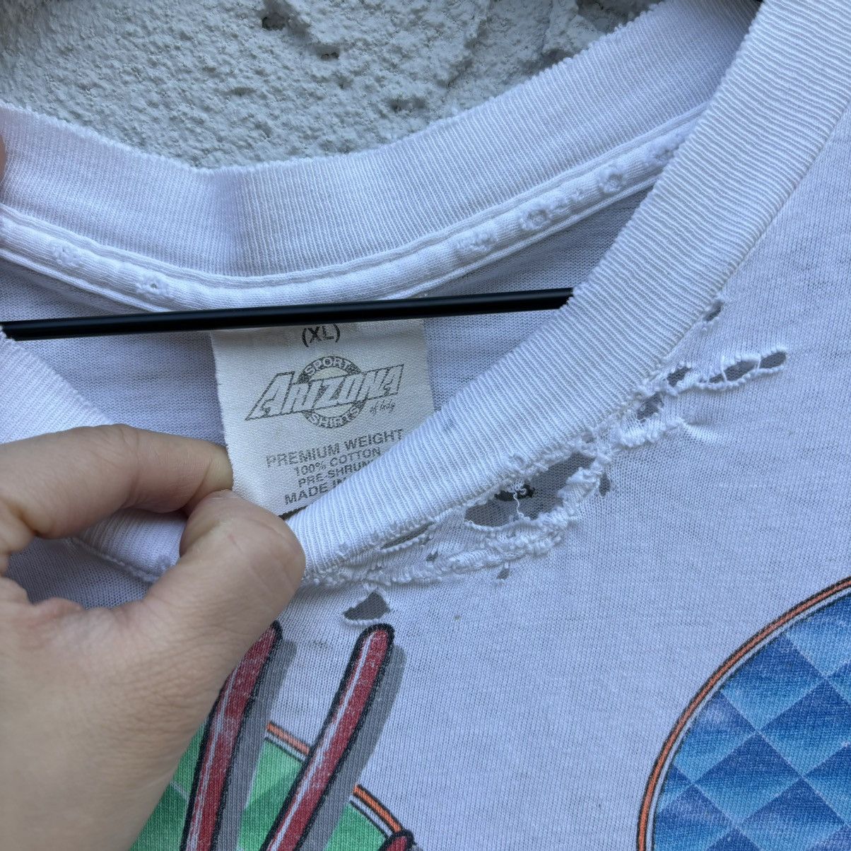 Other 90s Thrashed Racing Tee Size US XL / EU 56 / 4 - 4 Thumbnail