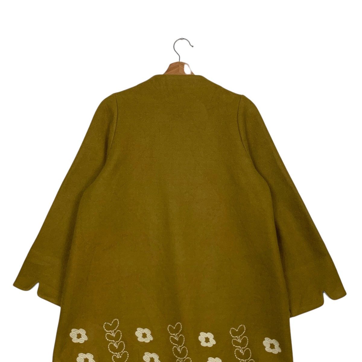 Japanese Brand POU DOU DOU Florals Coat Jacket #2670-C119 Size M / US 6-8 / IT 42-44 - 8 Thumbnail