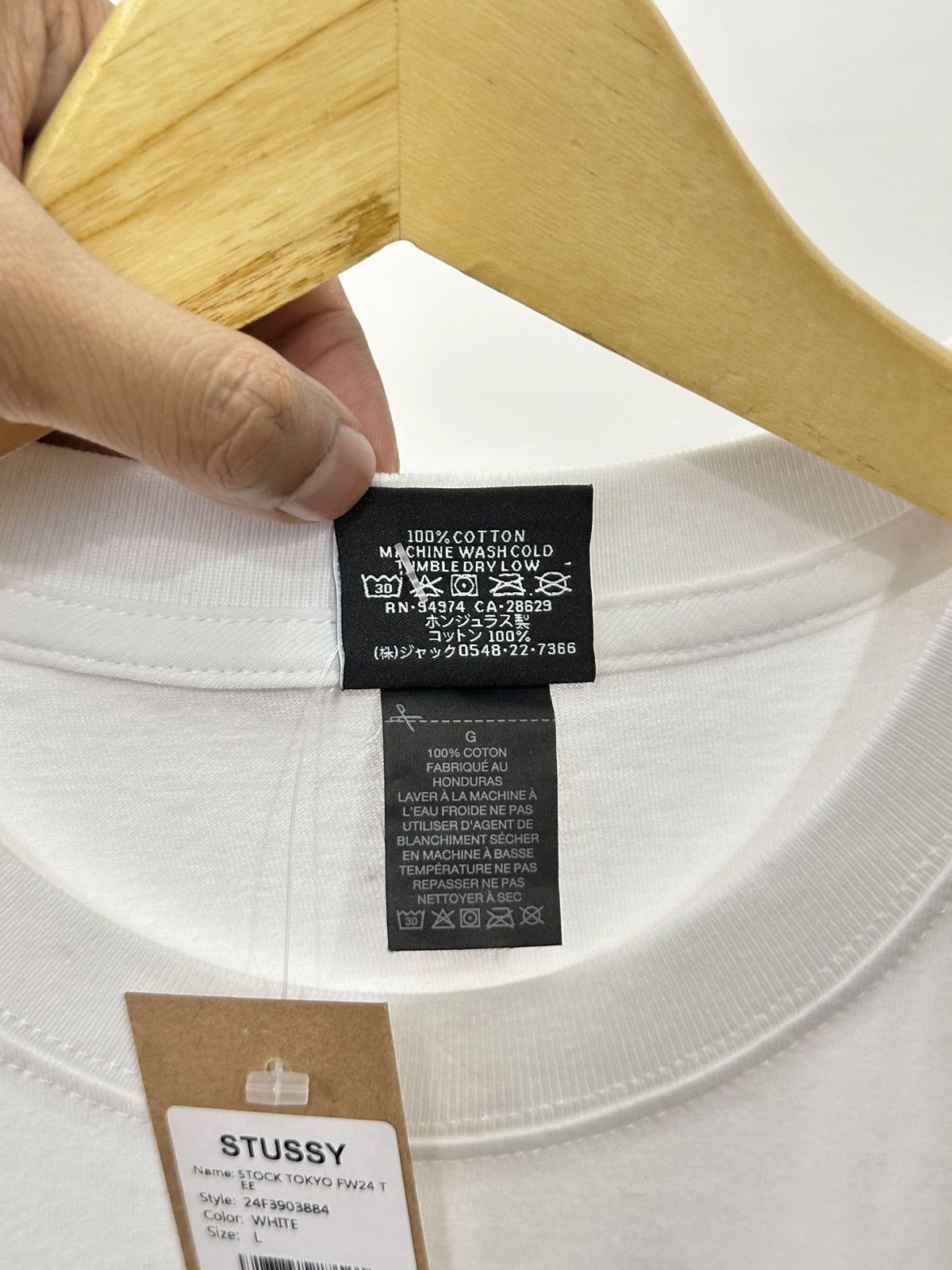 Stussy Stussy tee Stock Tokyo FW24 Size US L / EU 52-54 / 3 - 4 Thumbnail