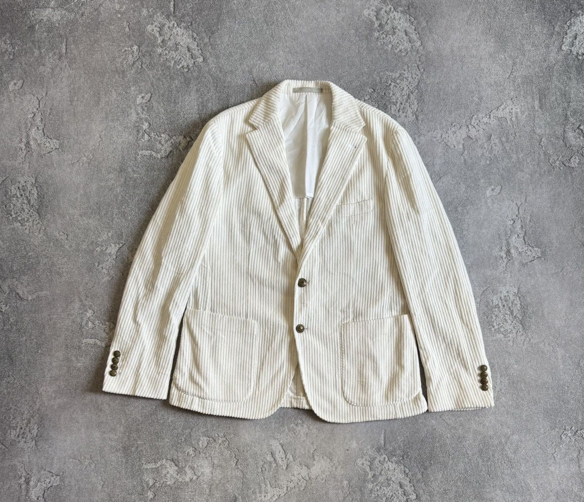 Eleventy Eleventy 50size velour velvet button up blazer jacket luxury Size US M / EU 48-50 / 2 - 5 Thumbnail