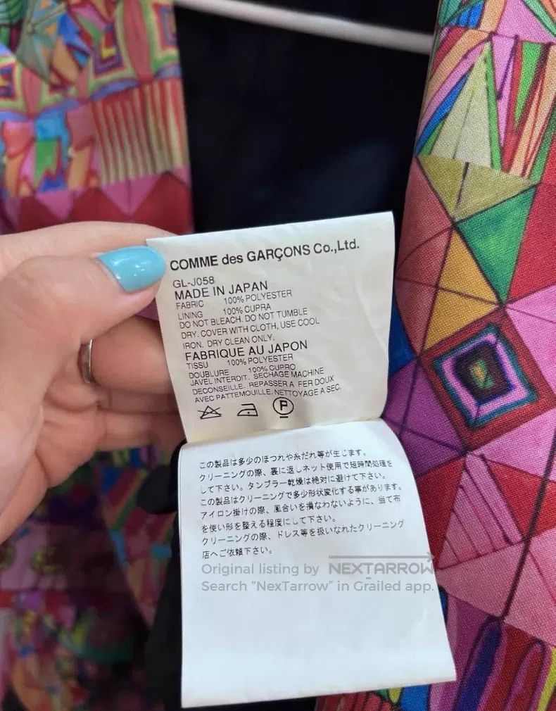 Comme des Garcons Comme des Garcons 3D Bow Printed Jacket Size S / US 4 / IT 40 - 8 Thumbnail