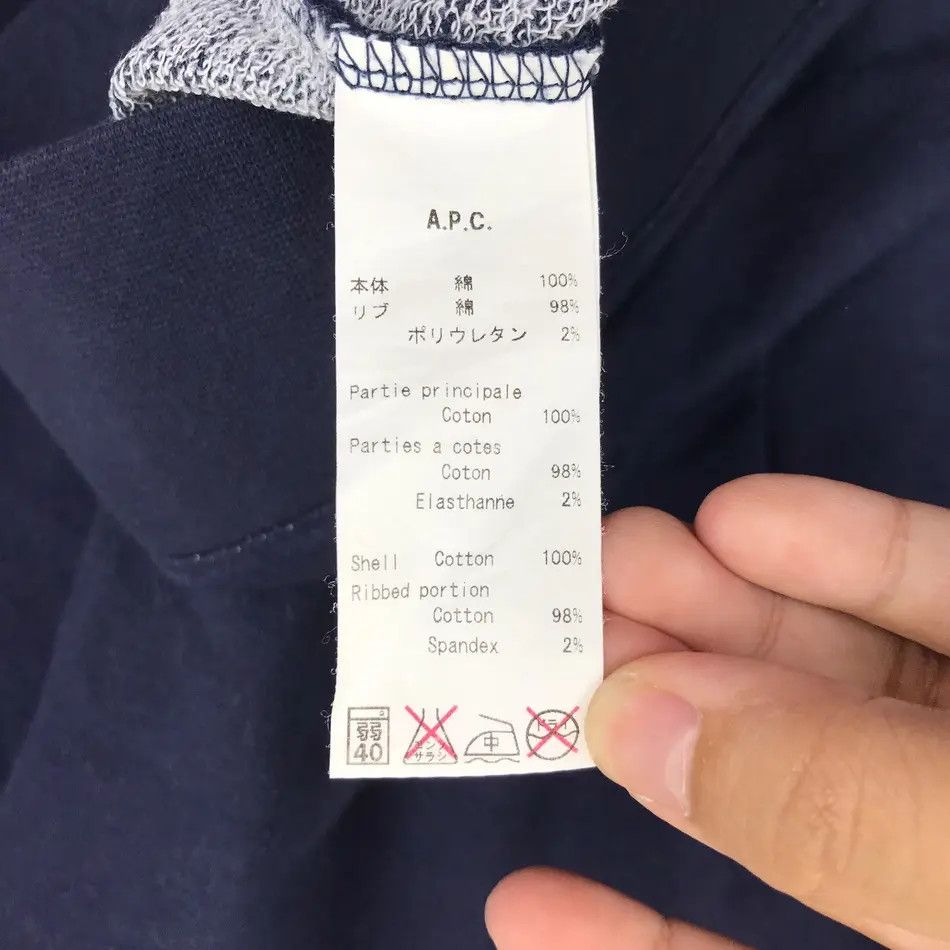 A.P.C. APC We Do Our Part Skateboard France Designer Sweatshirt Size US S / EU 44-46 / 1 - 4 Thumbnail