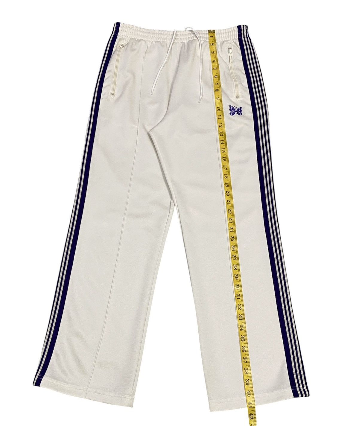 Needles 🪡Needies Narrow Straight Track Pants Size US 33 - 19 Thumbnail