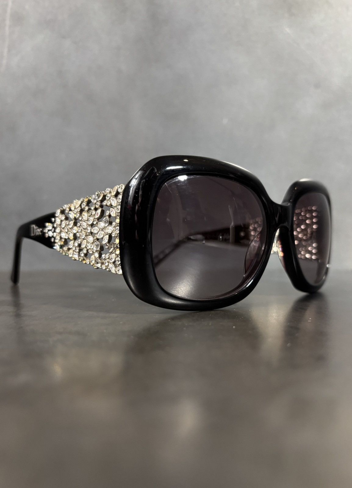 Dior 2011 Dior Delicacy Sunglasses Limited Edition Rhinestone Size ONE SIZE - 1 Thumbnail