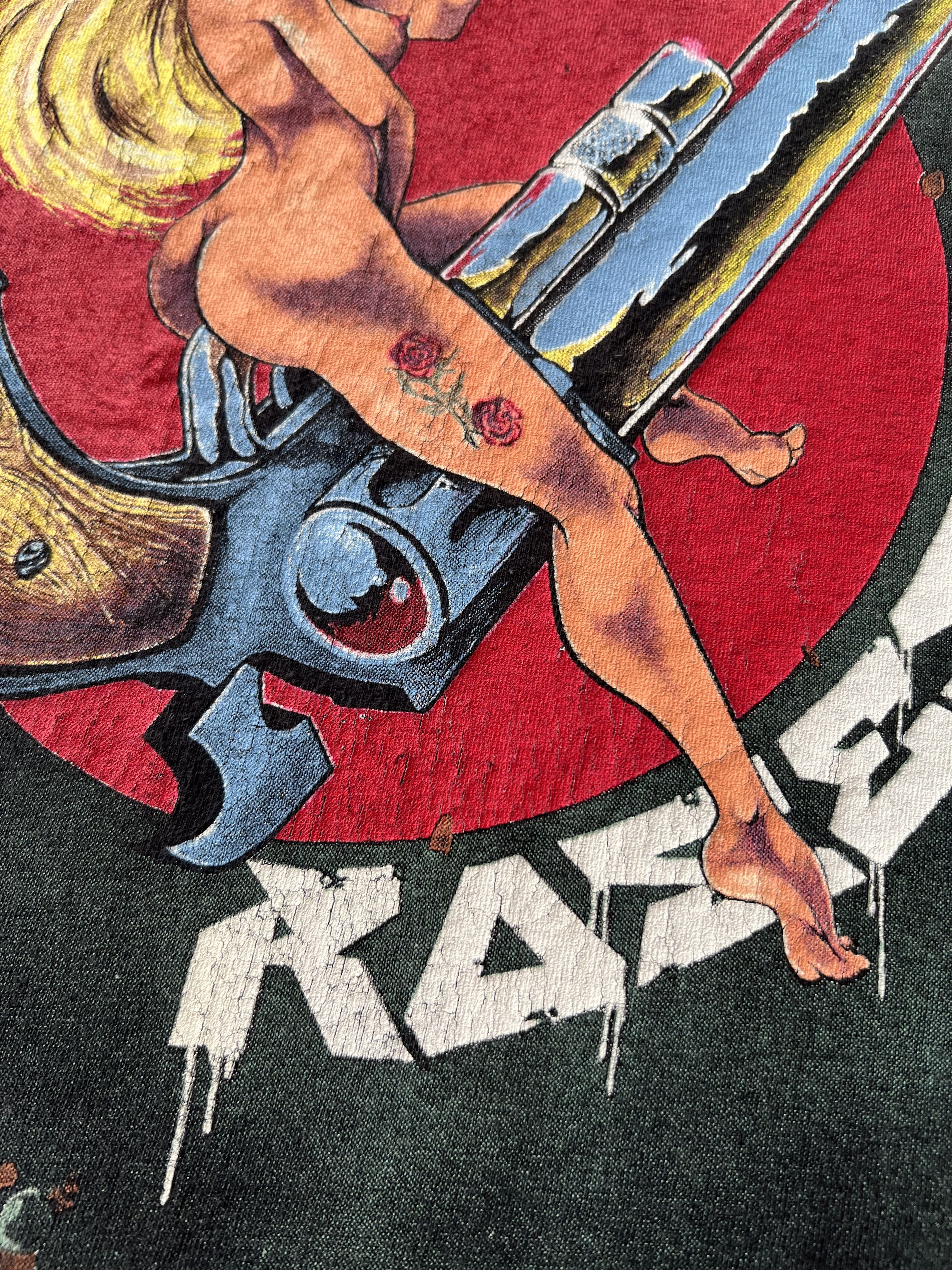 Band Tees Vintage 1992 Guns N Roses Conart Black T-shirt Size US M / EU 48-50 / 2 - 5 Thumbnail