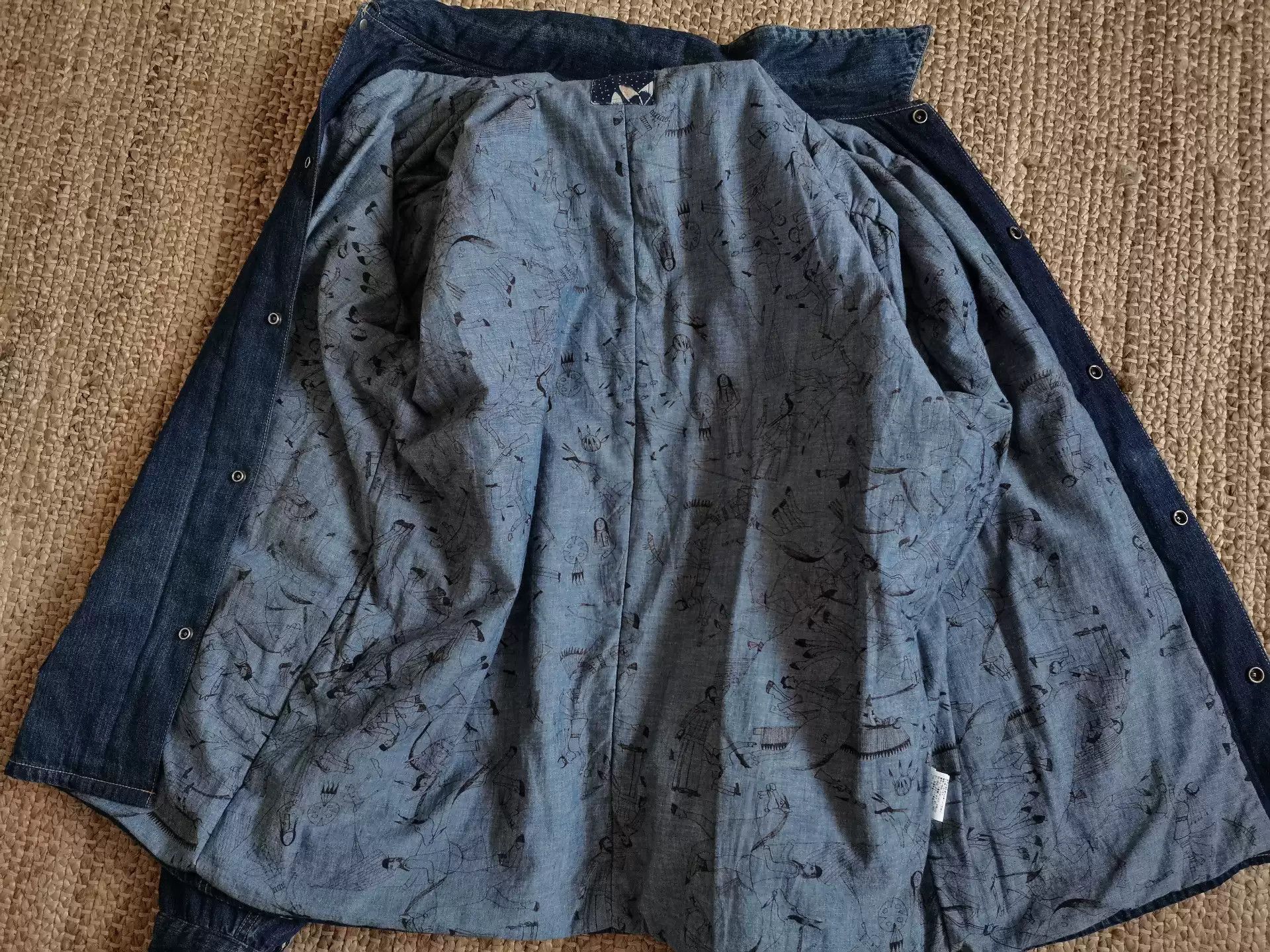 Visvim VisvimVISVIM 18AW ICT SECTION GANG COVERALL STARS-2504 Size US XL / EU 56 / 4 - 6 Thumbnail
