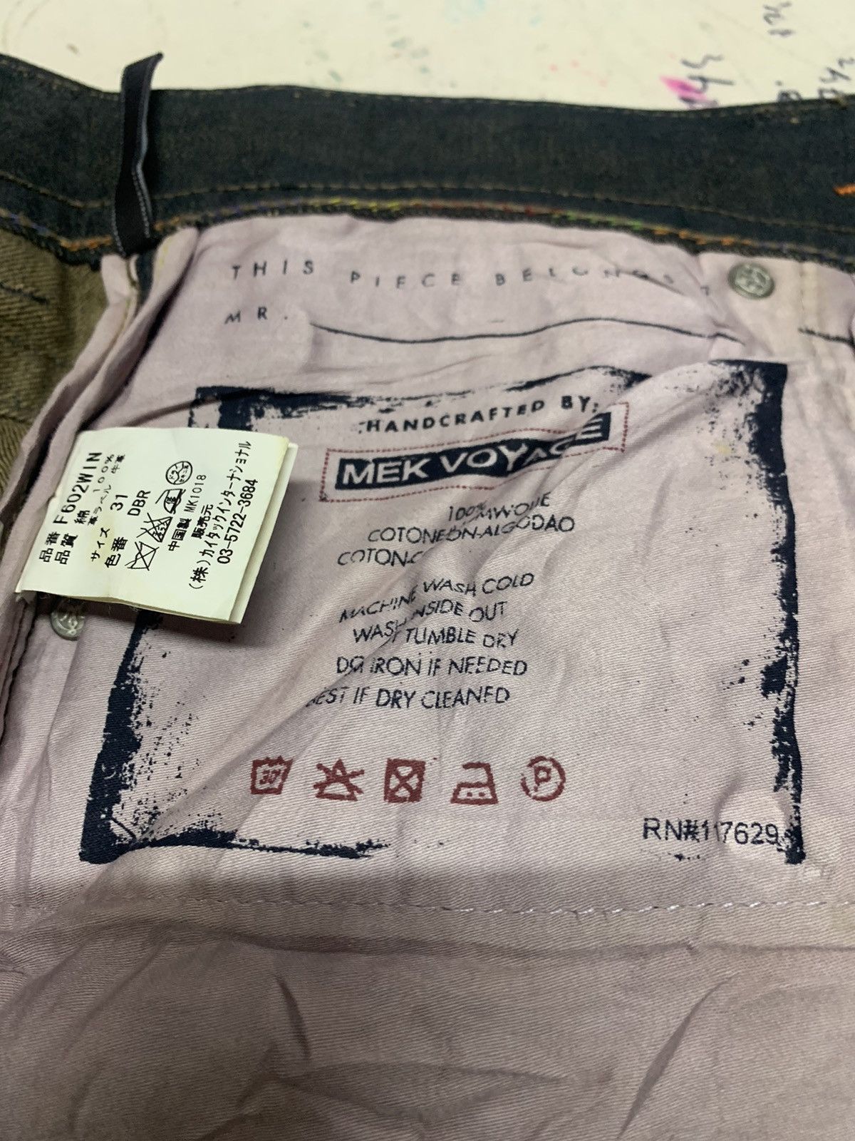 Mek Denim Mek denim Windsor slim straight Size US 34 / EU 50 - 17 Thumbnail