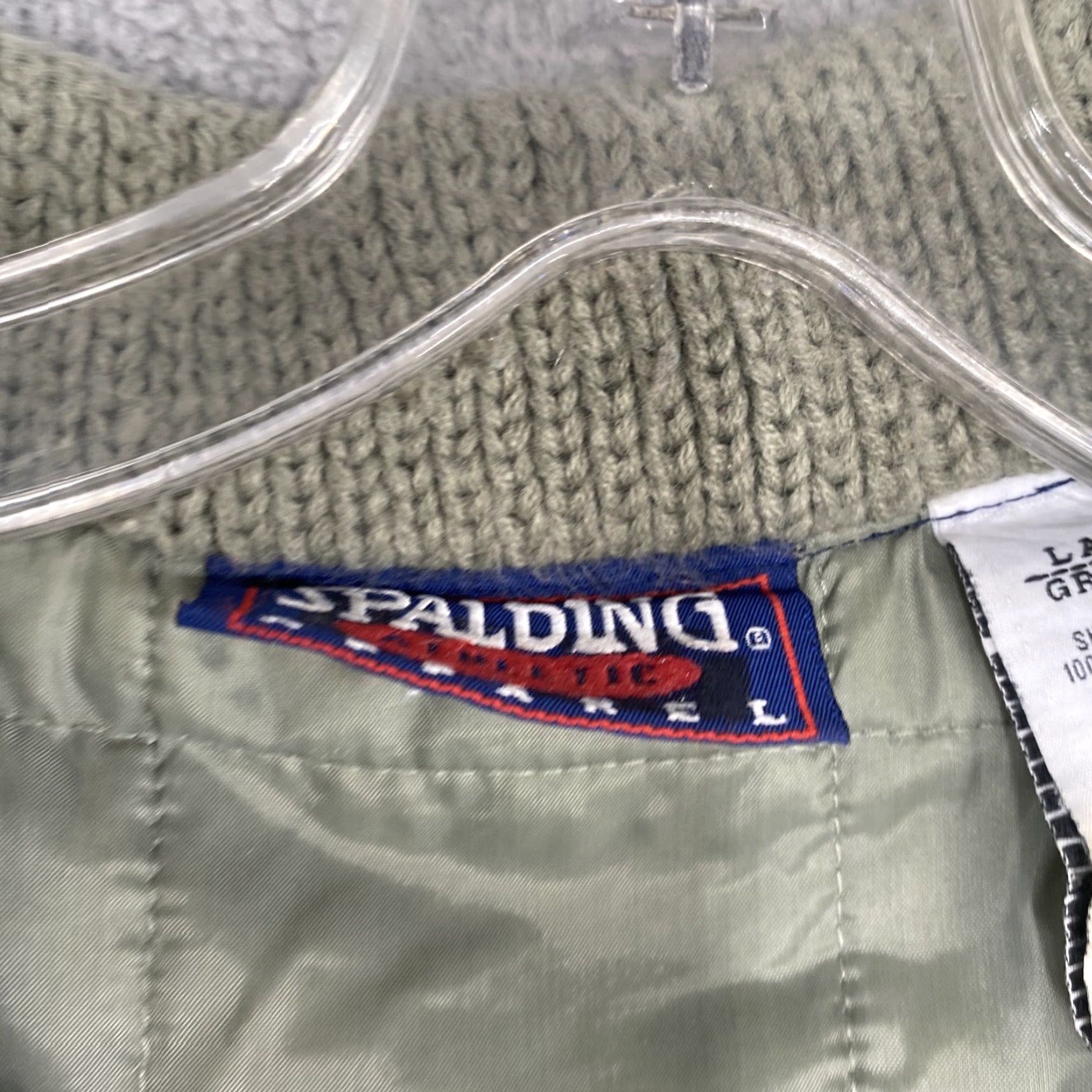 Spalding VINTAGE Spalding Blue Nylon Insulated Full Zip Vest Mens Size Large Vest Size US L / EU 52-54 / 3 - 5 Thumbnail