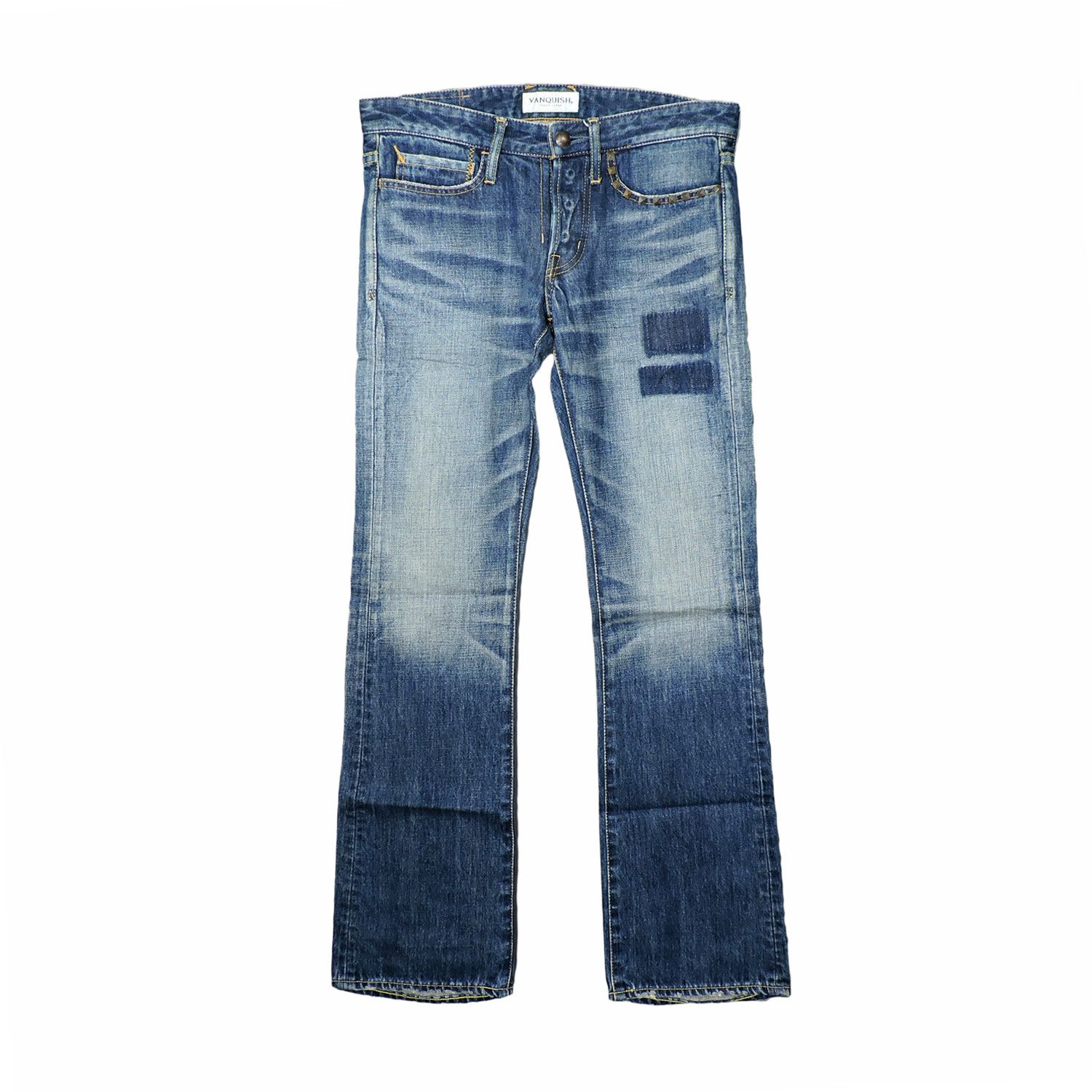 Vanquish VANQUISH JAPAN DENIM LONG PANTS Size US 28 / EU 44 - 1 Thumbnail