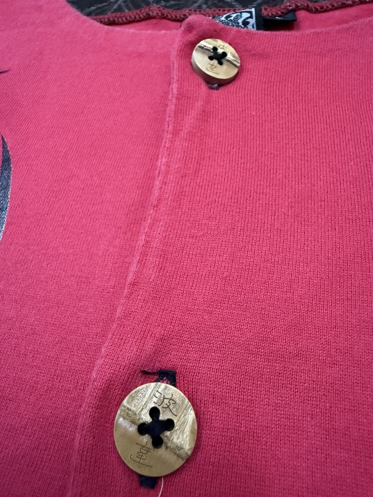 Japanese Brand Vintage No wave no life sukajan button up shirt Size US S / EU 44-46 / 1 - 5 Thumbnail