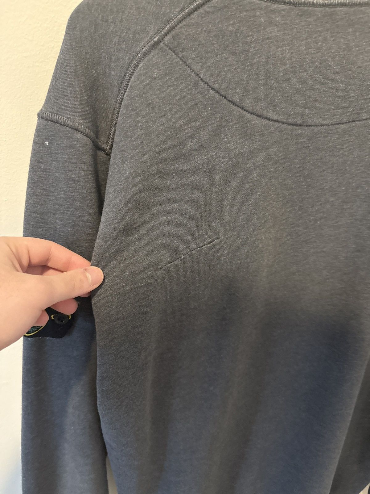 Stone Island Stone Island Unique Grey Sweater Size US S / EU 44-46 / 1 - 4 Thumbnail