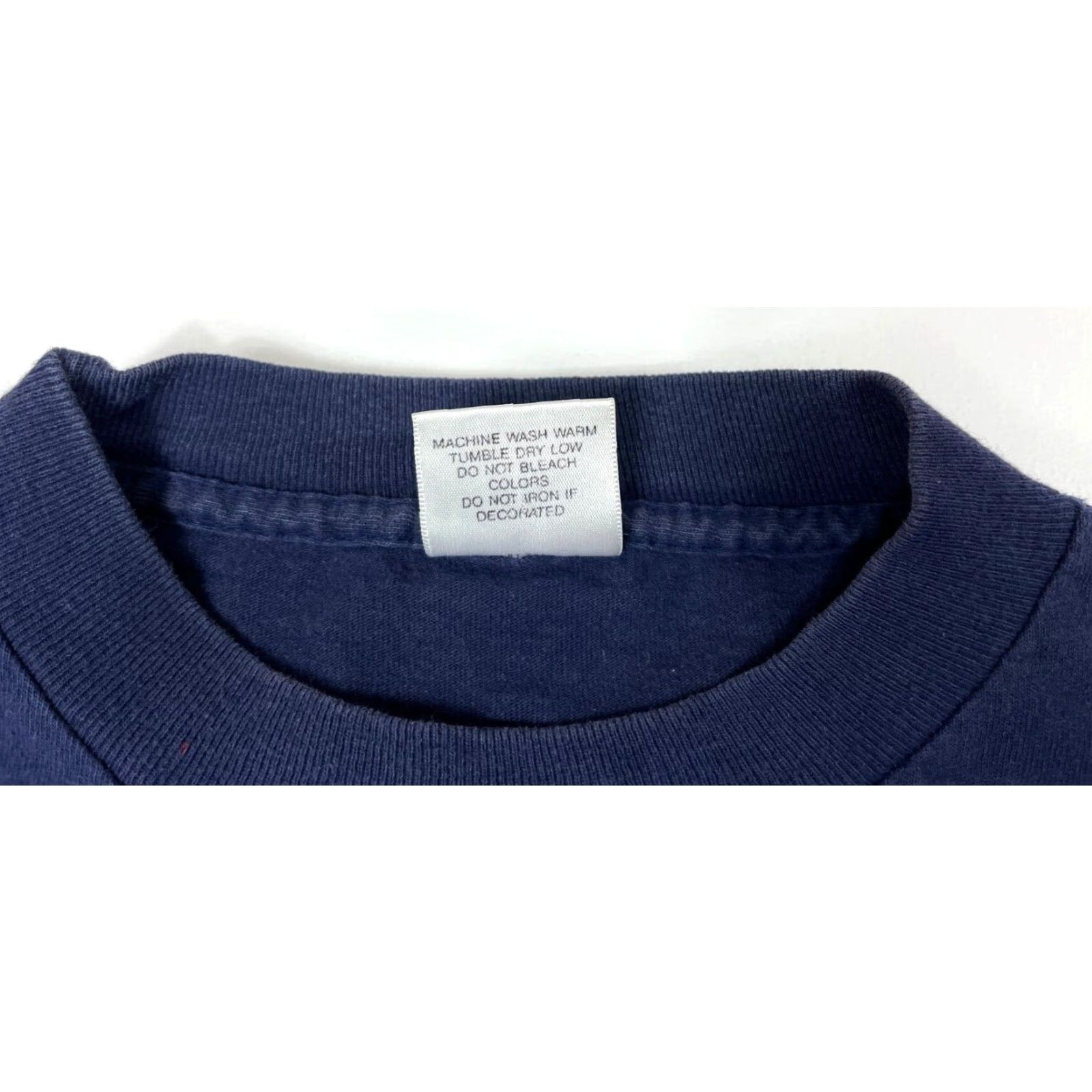 Vintage VINTAGE Murina Men's 90s Pac-Man T-Shirt Navy Size L Crew Neck Short Sleeve Cotton Made in USA Graphic Print Size US L / EU 52-54 / 3 - 7 Thumbnail