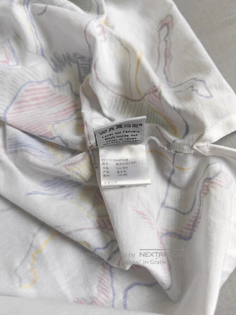 Hermes Hermes Men's short-sleeved t-shirt, thousand horses gallop Size US S / EU 44-46 / 1 - 5 Thumbnail