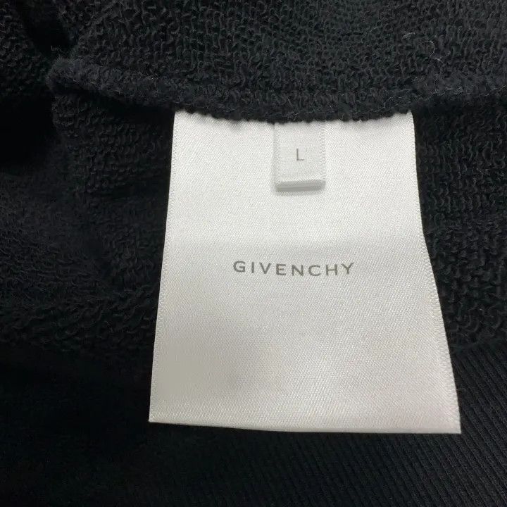 Givenchy Givenchy Givenchy FW22 Men's Black Logo Print Sweatshirt - Size US L / EU 52-54 / 3 - 4 Thumbnail