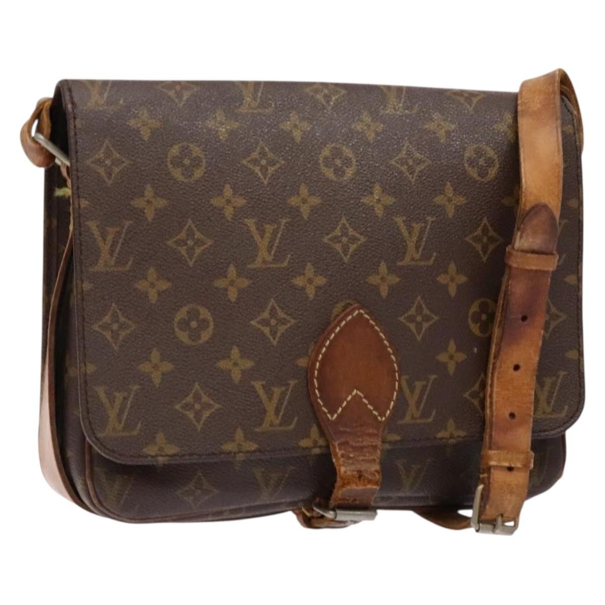 Louis Vuitton LOUIS VUITTON Monogram Cartouchiere GM Shoulder Bag M51252 Size ONE SIZE - 1 Thumbnail
