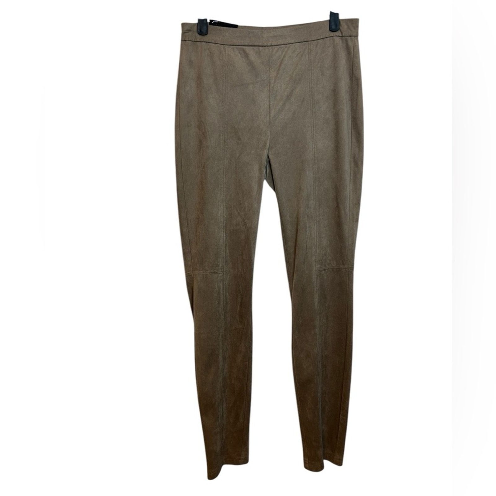 Renuar Nwt Renuar Tan Faux Suede Pull On Pants Size 26" / US 2 / IT 38 - 1 Thumbnail