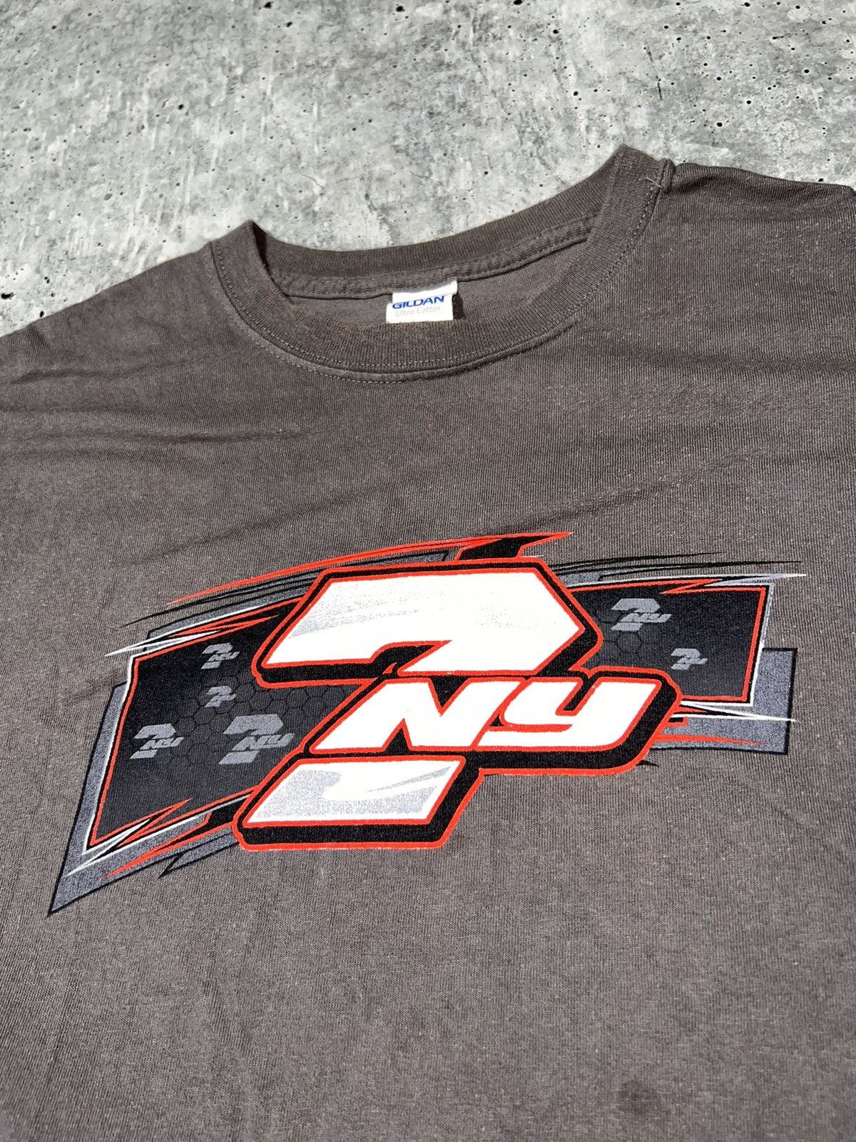 NASCAR Vintage Y2K Jon McKennedy Nascar Graphic Tee Size US XL / EU 56 / 4 - 7 Thumbnail