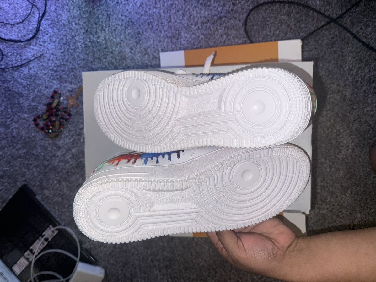 Nike Custom hand painted Air Force 1s Size US 9 / EU 42 - 4 Thumbnail