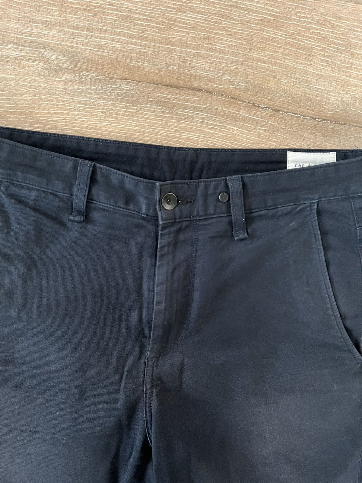 Rag & Bone Rag and bone straight navy chino 30 waist Size US 30 / EU 46 - 3 Thumbnail