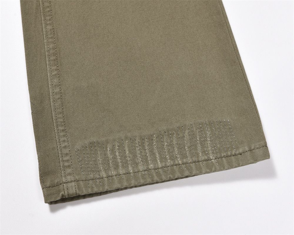 Japanese Brand Vibe Style Cargo Pants Mens Loose Solid Color Size US 35 - 7 Thumbnail