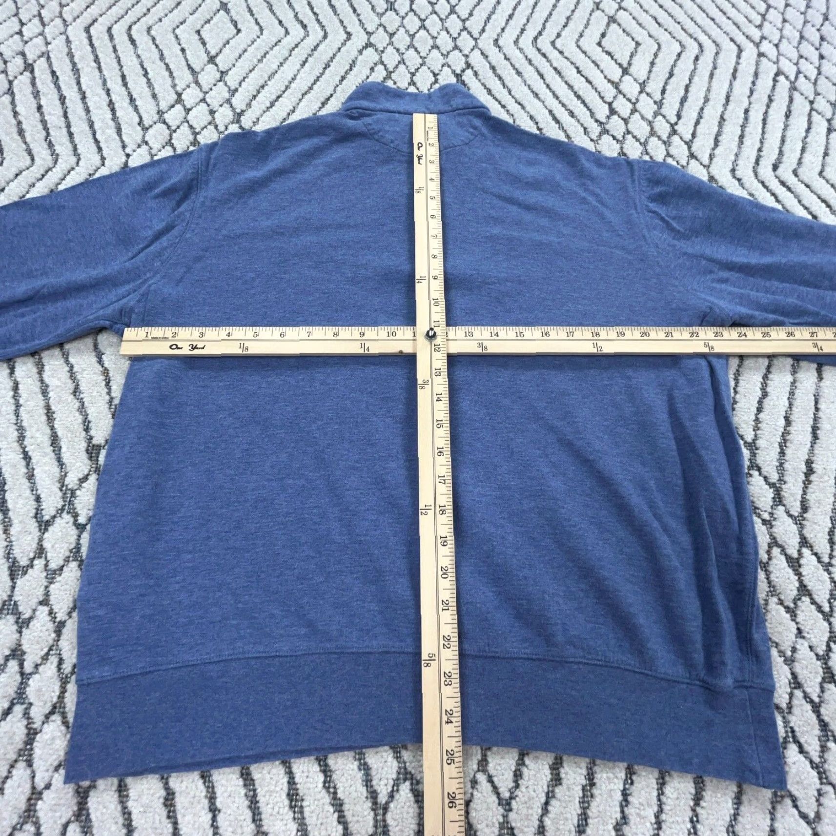 Polo Ralph Lauren Polo Ralph Lauren Sweater Shirt Mens Large Blue 1/4 Zip Knit Pullover Classic Preppy Modern Size US L / EU 52-54 / 3 - 6 Thumbnail