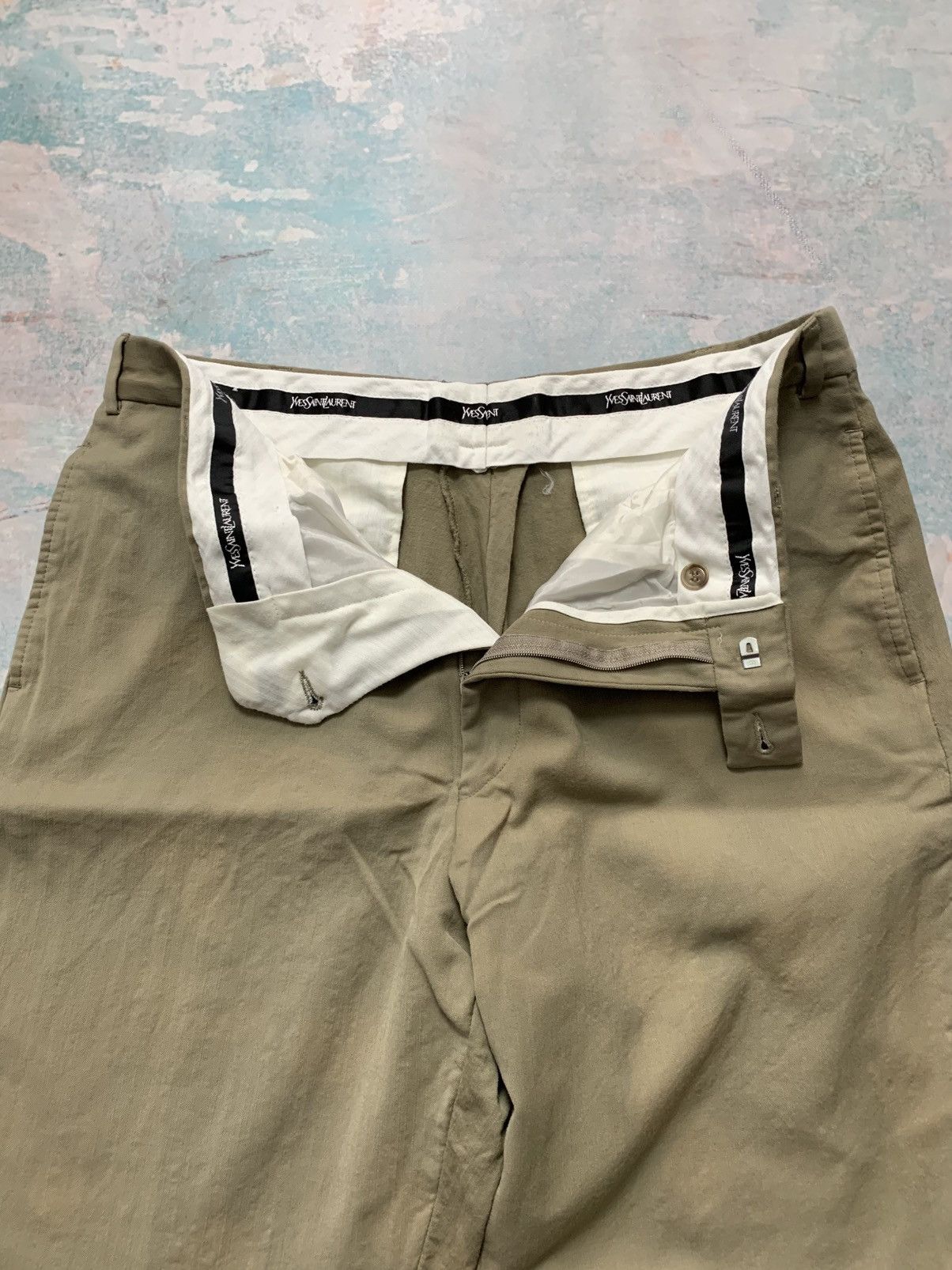Yves Saint Laurent Vintage Yves Saint Laurent Trousers Pants Size 54L - 12 Thumbnail