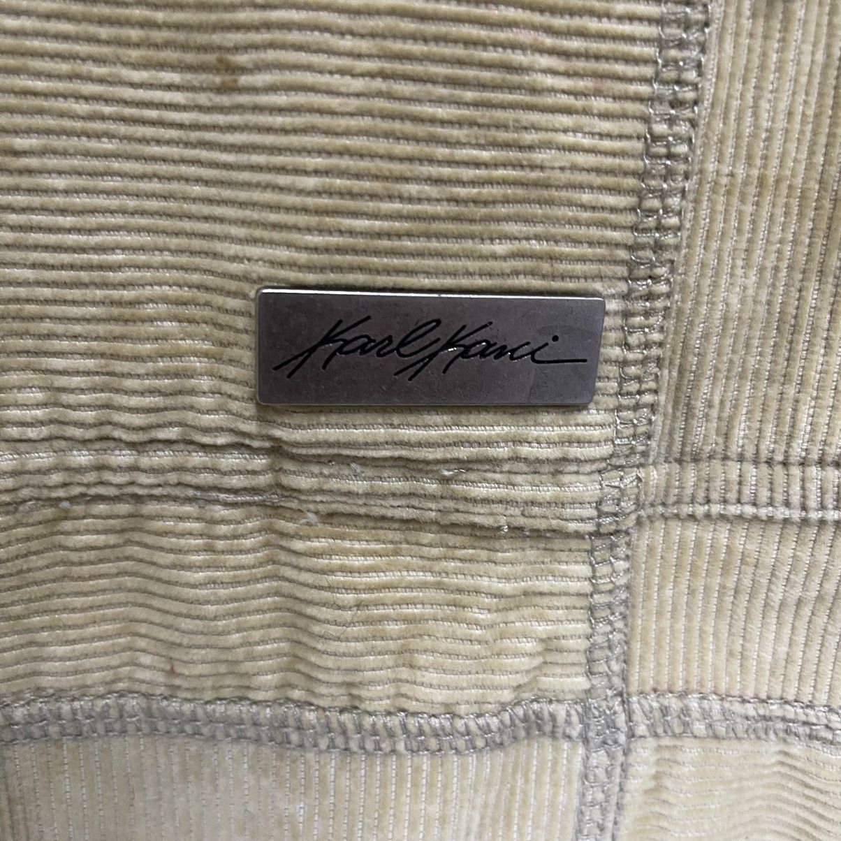 Japanese Brand Karl Kani Japanase Designer Patchwork Zipper Jacket Size US XL / EU 56 / 4 - 6 Thumbnail