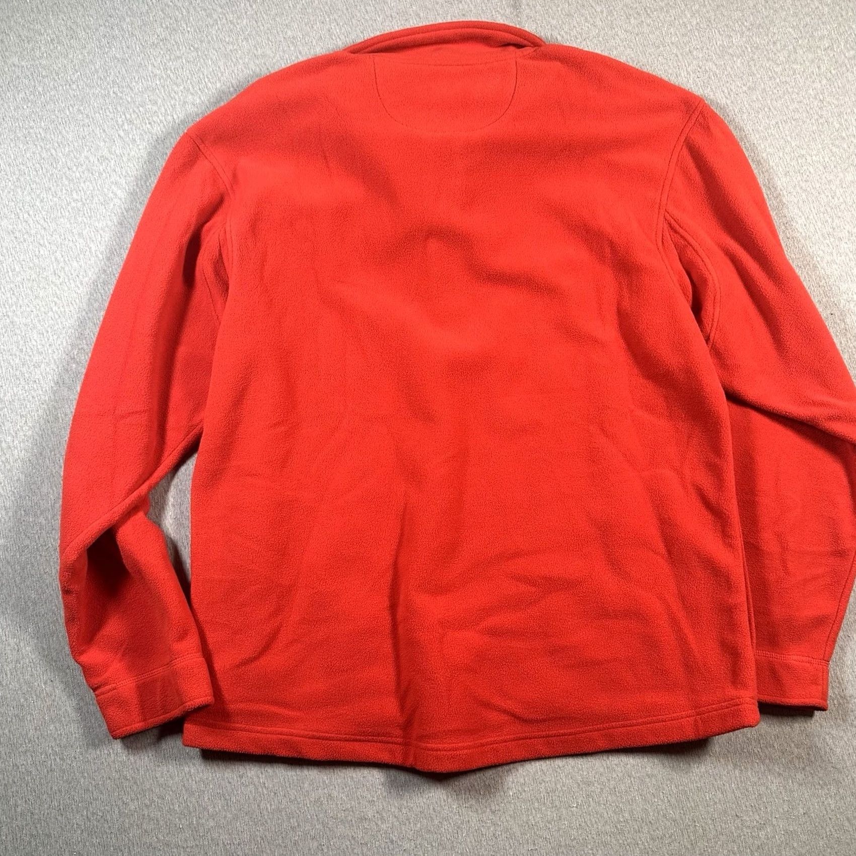 CO Duluth Sweatshirt Pullover 1/4 Zip Red L Mens Regular Outdoor Base Layer Logo Sleeve Long Zip Closed Pattern Solid Size US L / EU 52-54 / 3 - 6 Thumbnail