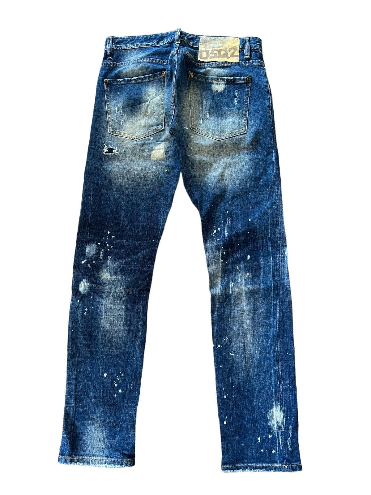 Dsquared2 DSQUARED2 disteressed denim stretch jeans made in italy Size US 32 / EU 48 - 5 Thumbnail
