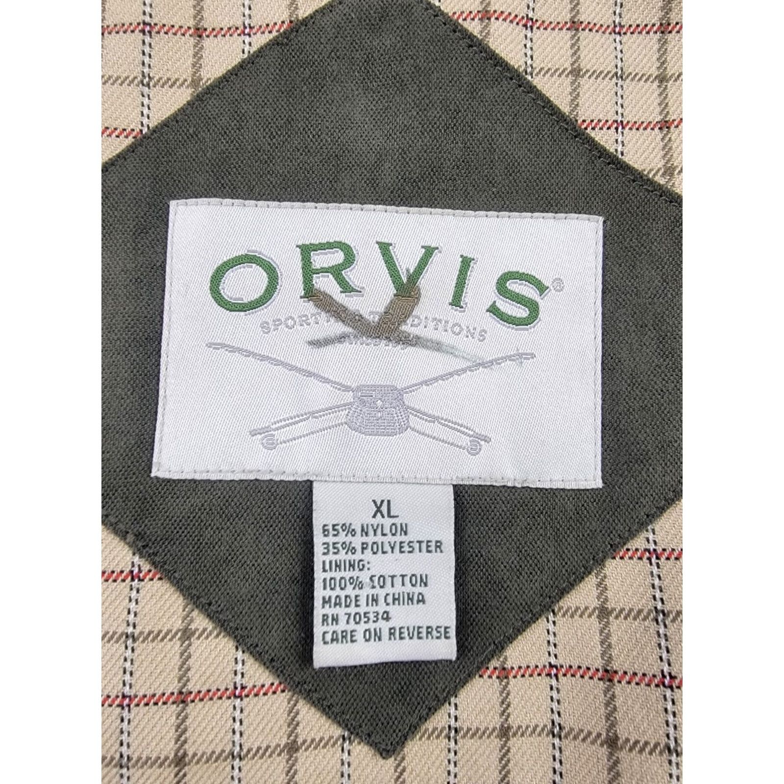 Orvis Orvis Bomber Jacket Mens XL Green Solid Lined Casual Outdoor Classic Clothing长度 Size US XL / EU 56 / 4 - 3 Thumbnail