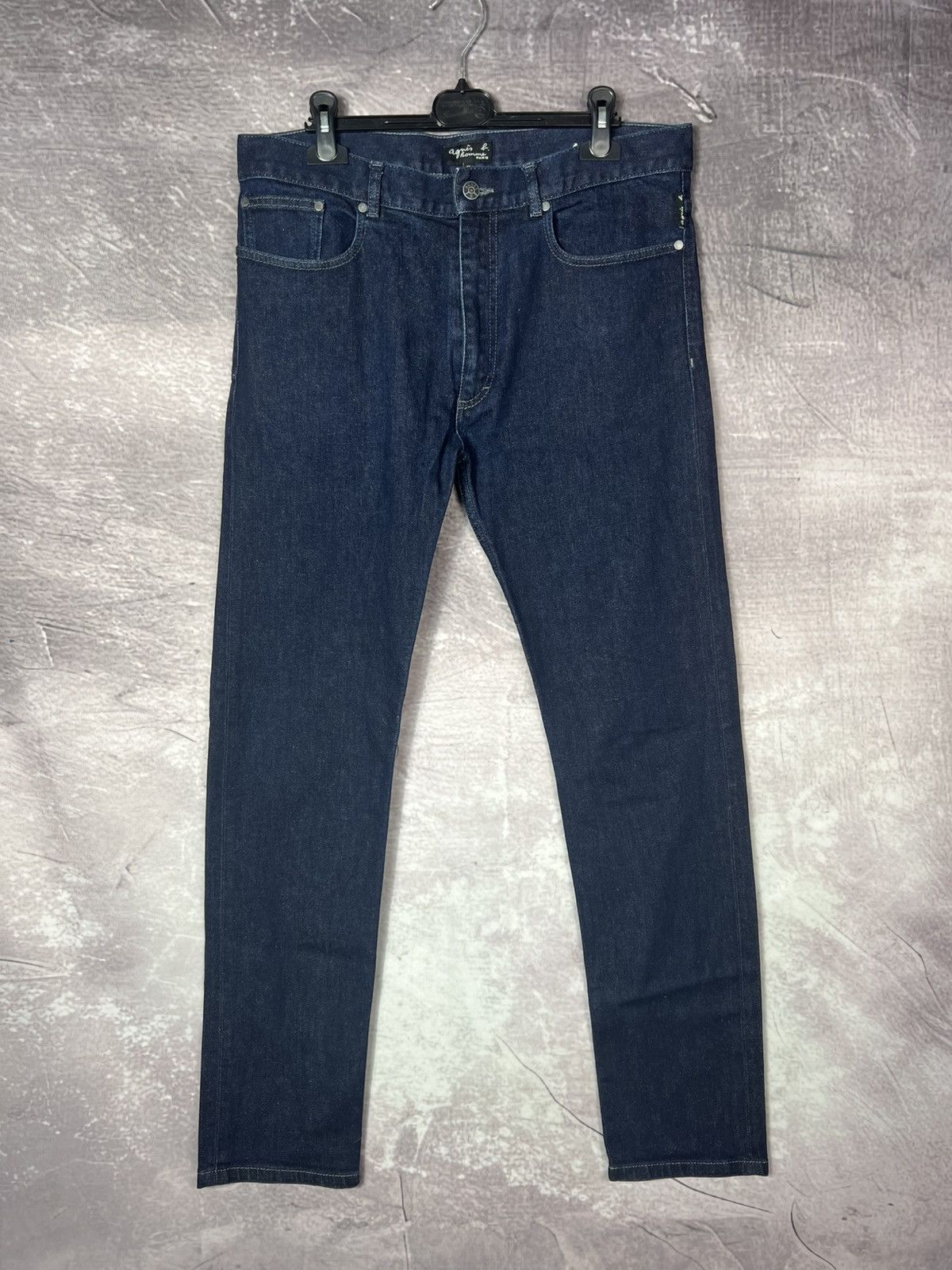 agnes b. Agnes B. Indigo Denim Jeans Size US 32 / EU 48 - 1 Thumbnail