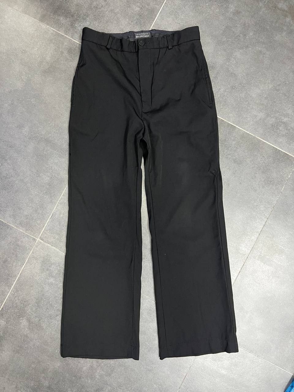 Balenciaga Balenciaga Uniform flared wide leg trousers pants Size 29" - 3 Thumbnail