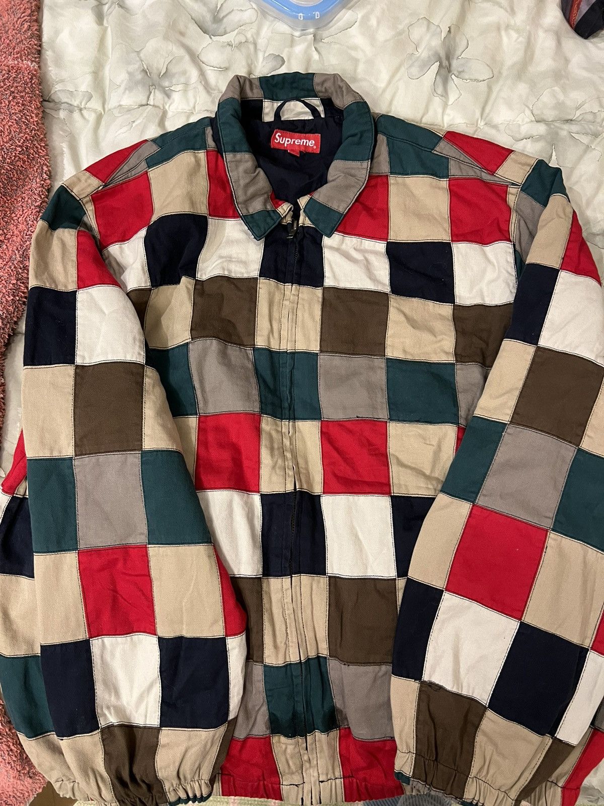 Supreme Supreme Patchwork Jacket Multi SS19 Size US XL / EU 56 / 4 - 2 Thumbnail