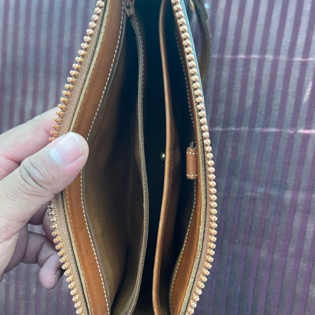 Dooney & Bourke Dooney & Bourne vintage weather leather black and brown bag Size ONE SIZE - 6 Thumbnail