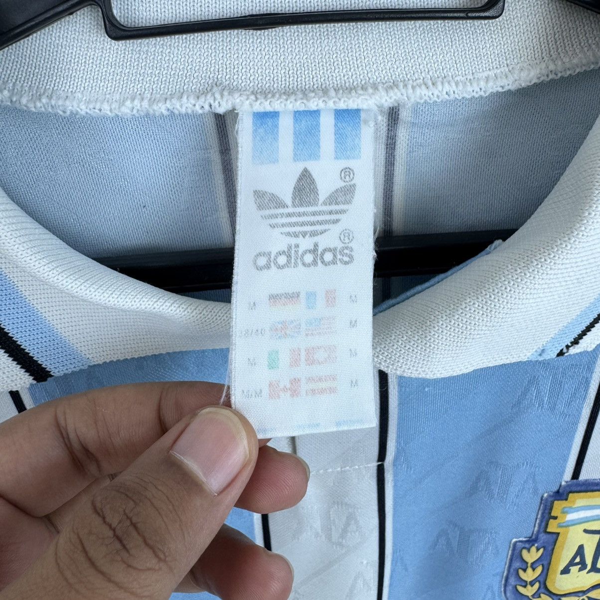 Vintage Vintage 90s Argentina AFA Jersey 1990-1991 Size US M / EU 48-50 / 2 - 5 Thumbnail