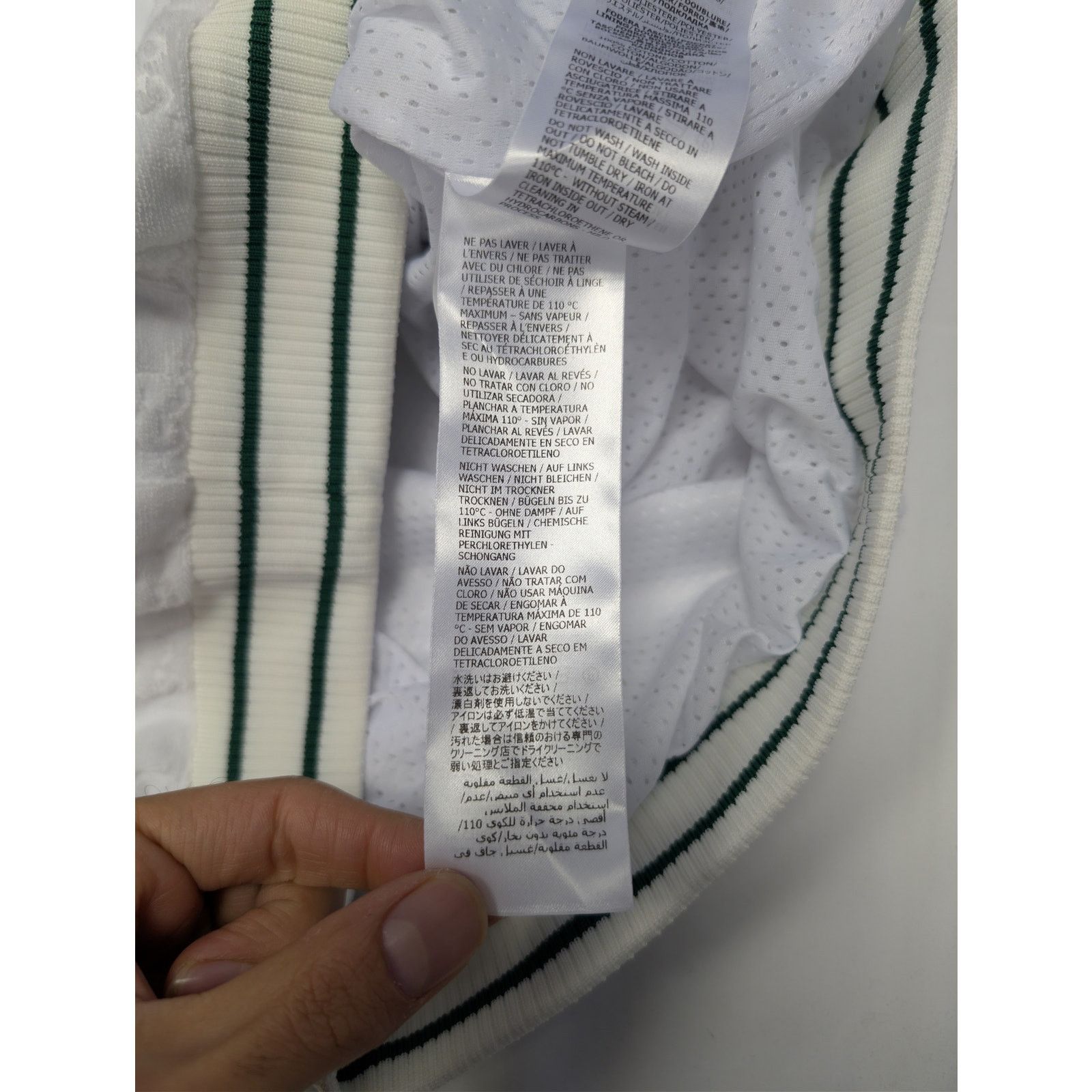 Gucci o1rshd1 Q:2 / GG Cotton Terry Cloth Polo Zip-Up Sweater Size US L / EU 52-54 / 3 - 18 Thumbnail
