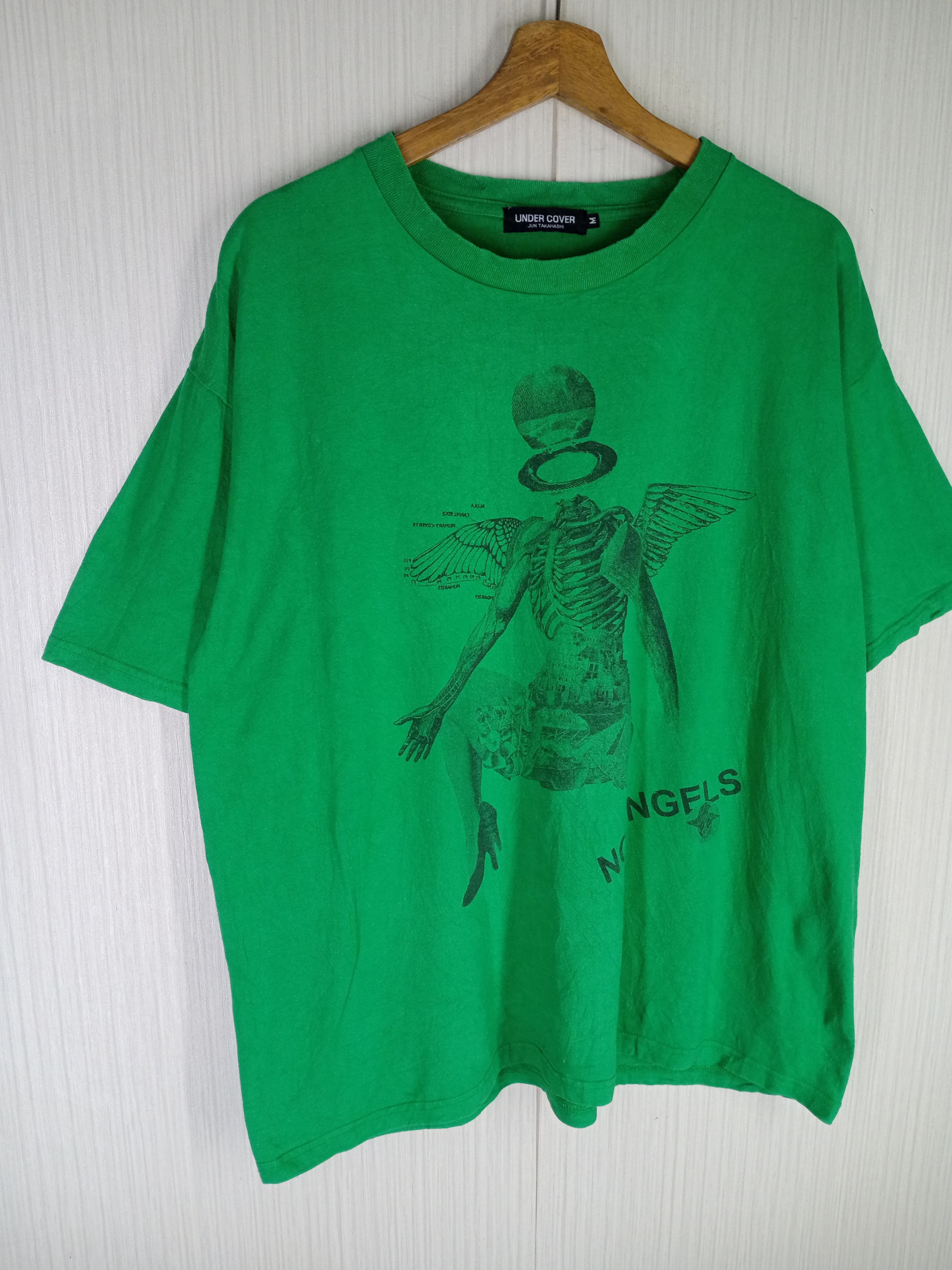 Undercover Undercover Jun Takahashi Skeleton No Angels Tshirt Size US XL / EU 56 / 4 - 4 Thumbnail