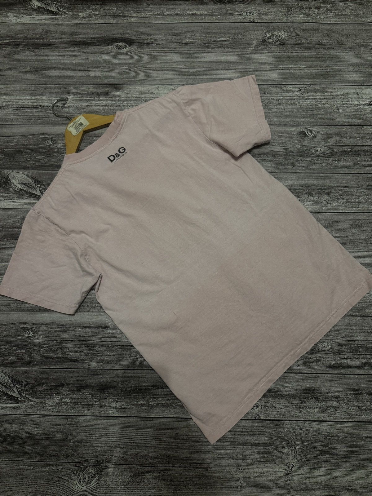 Dolce & Gabbana Dolce & Gabbana D&G Logo T-Shirt Pink Size US L / EU 52-54 / 3 - 3 Thumbnail