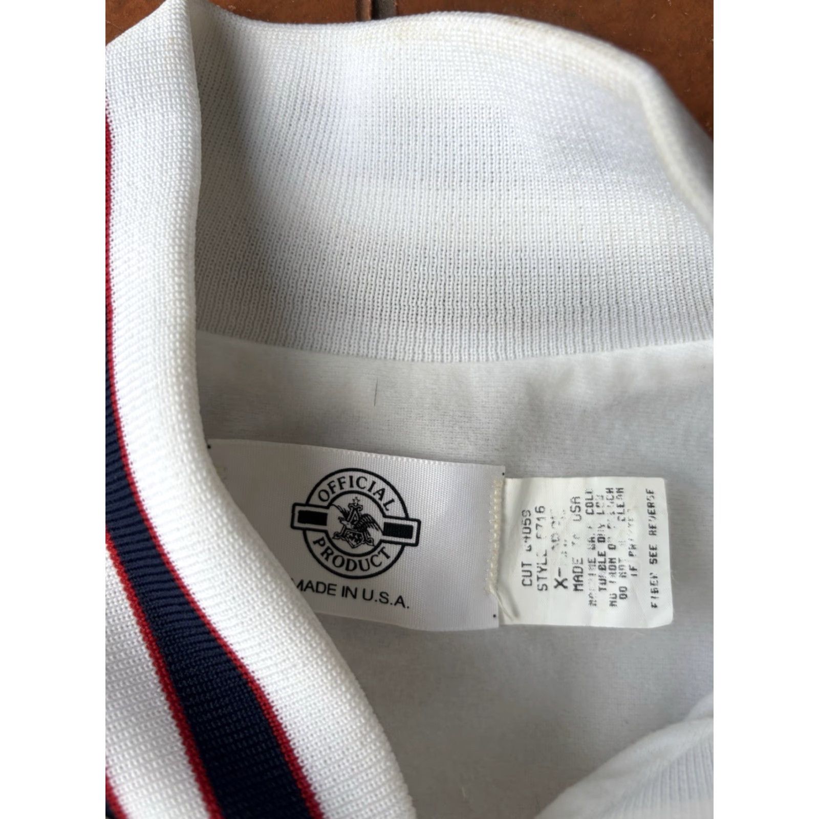 Vintage VINTAGE Bud Dry Satin Bomber Jacket XL White Logo USA 80s Wind-Resistant, Water-Resistant, Short Jacket, Unisex Adults, 80s, Draft Promo, USA Theme Size US XL / EU 56 / 4 - 2 Thumbnail