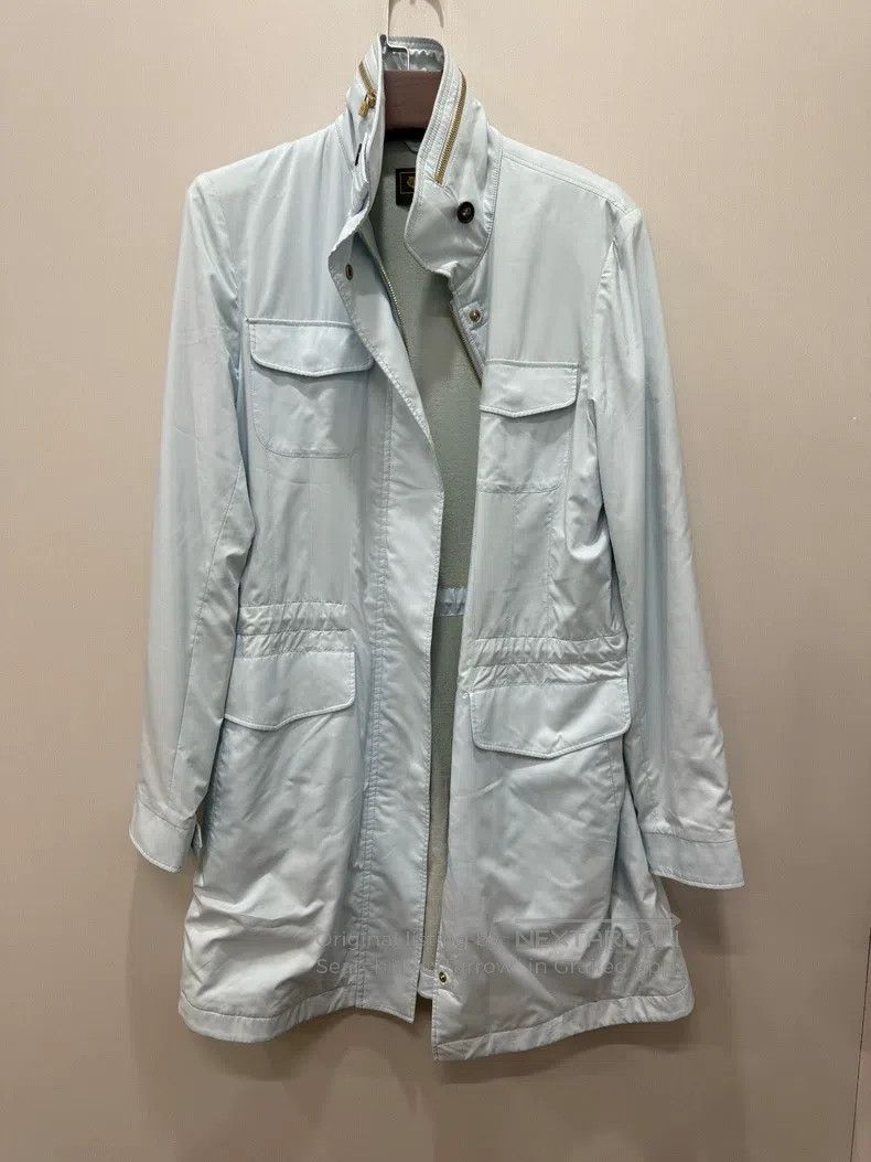 Loro Piana Loro Piana Light blue jacket Size S / US 4 / IT 40 - 1 Thumbnail