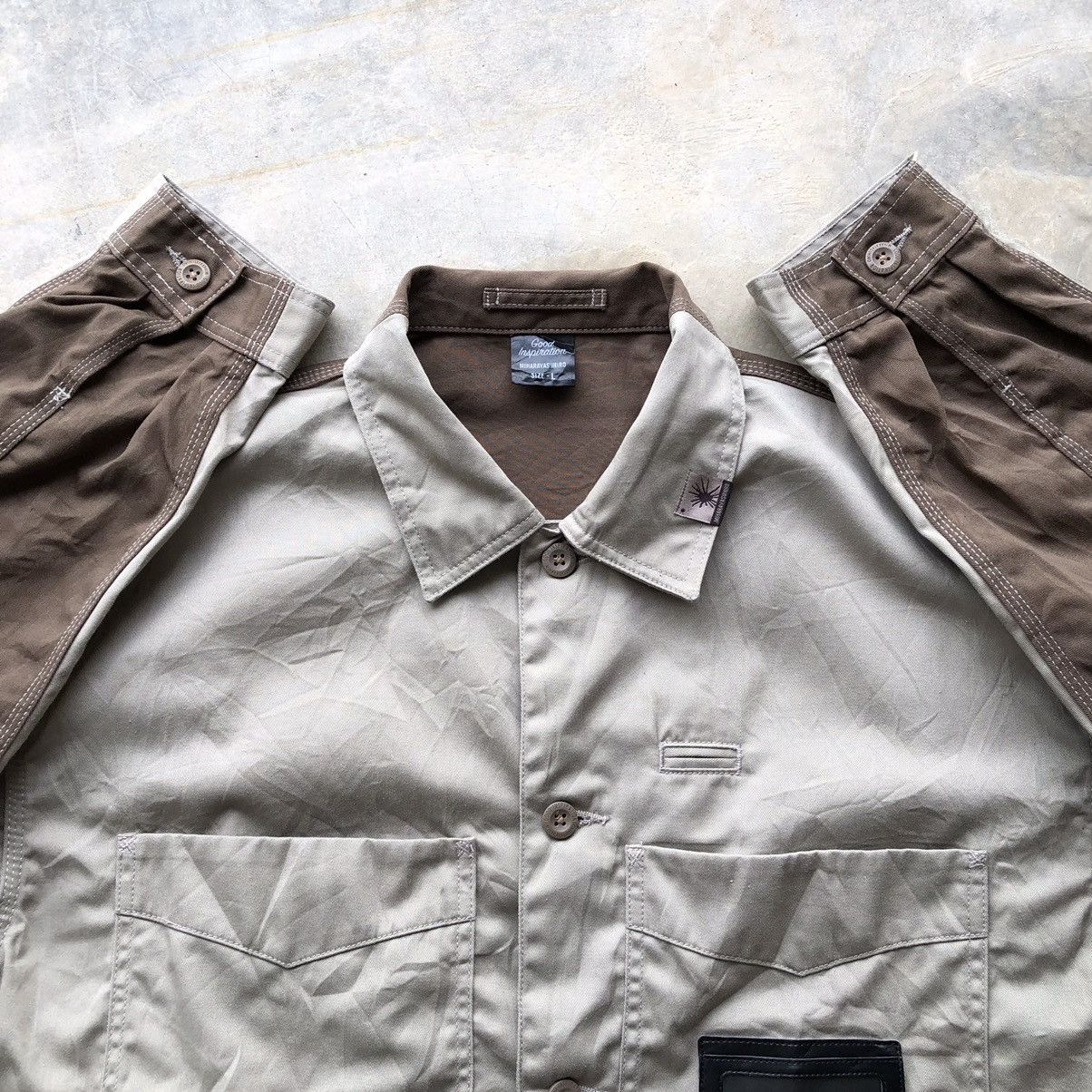 GU × Japanese Brand × Maison MIHARA YASUHIRO Maison MIHARA YASUHIRO “Good Inspiration” Chef Work Jacket Size US L / EU 52-54 / 3 - 6 Thumbnail