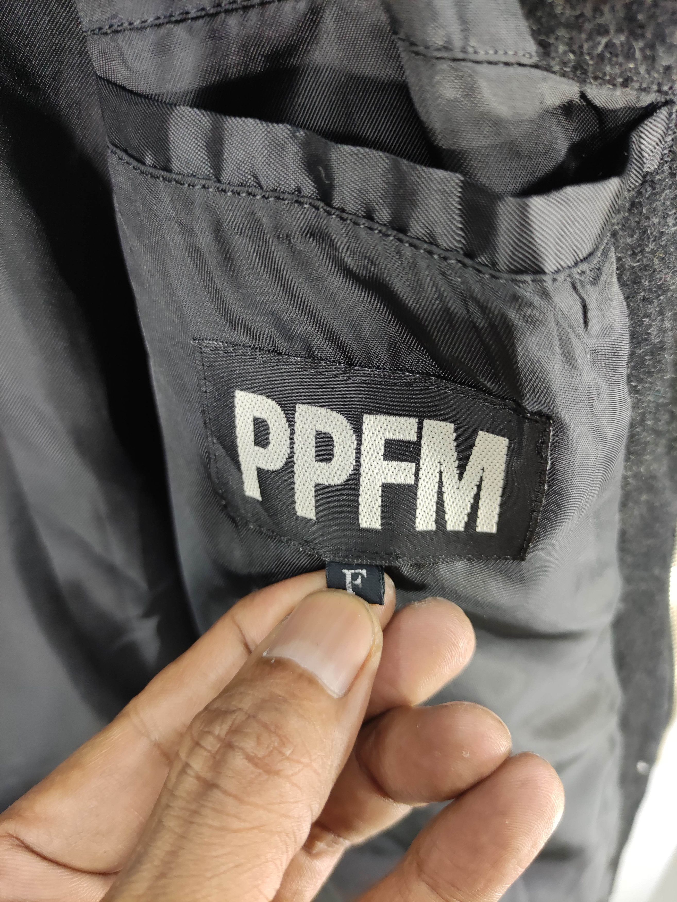 PPFM Vintage Ppfm Long Coat Wool Jacket Zipper Size US M / EU 48-50 / 2 - 5 Thumbnail