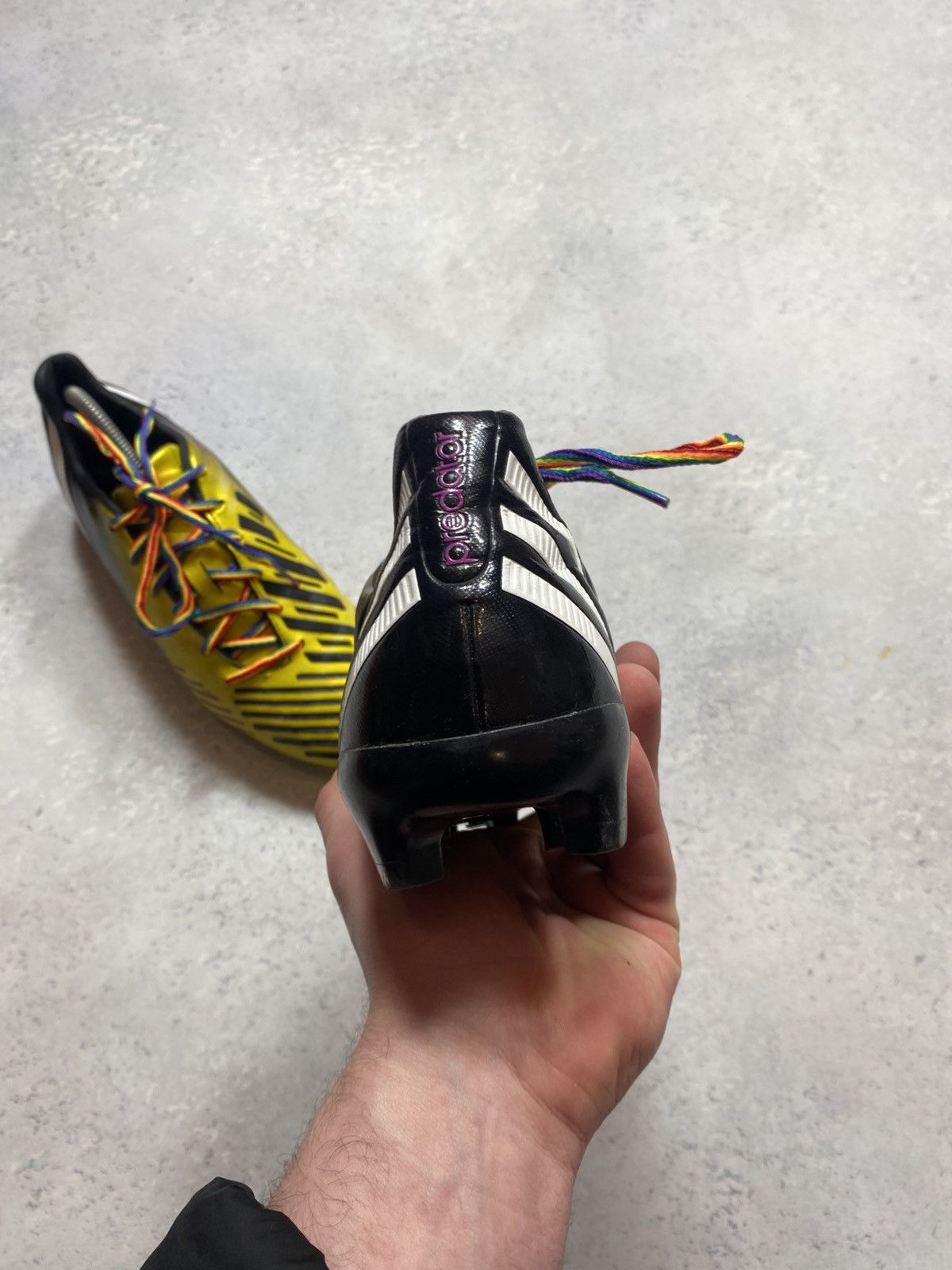 Adidas Vintage Adidas Predator LZ TRX FG Football Boots Soccer Size US 9.5 / EU 42-43 - 16 Thumbnail