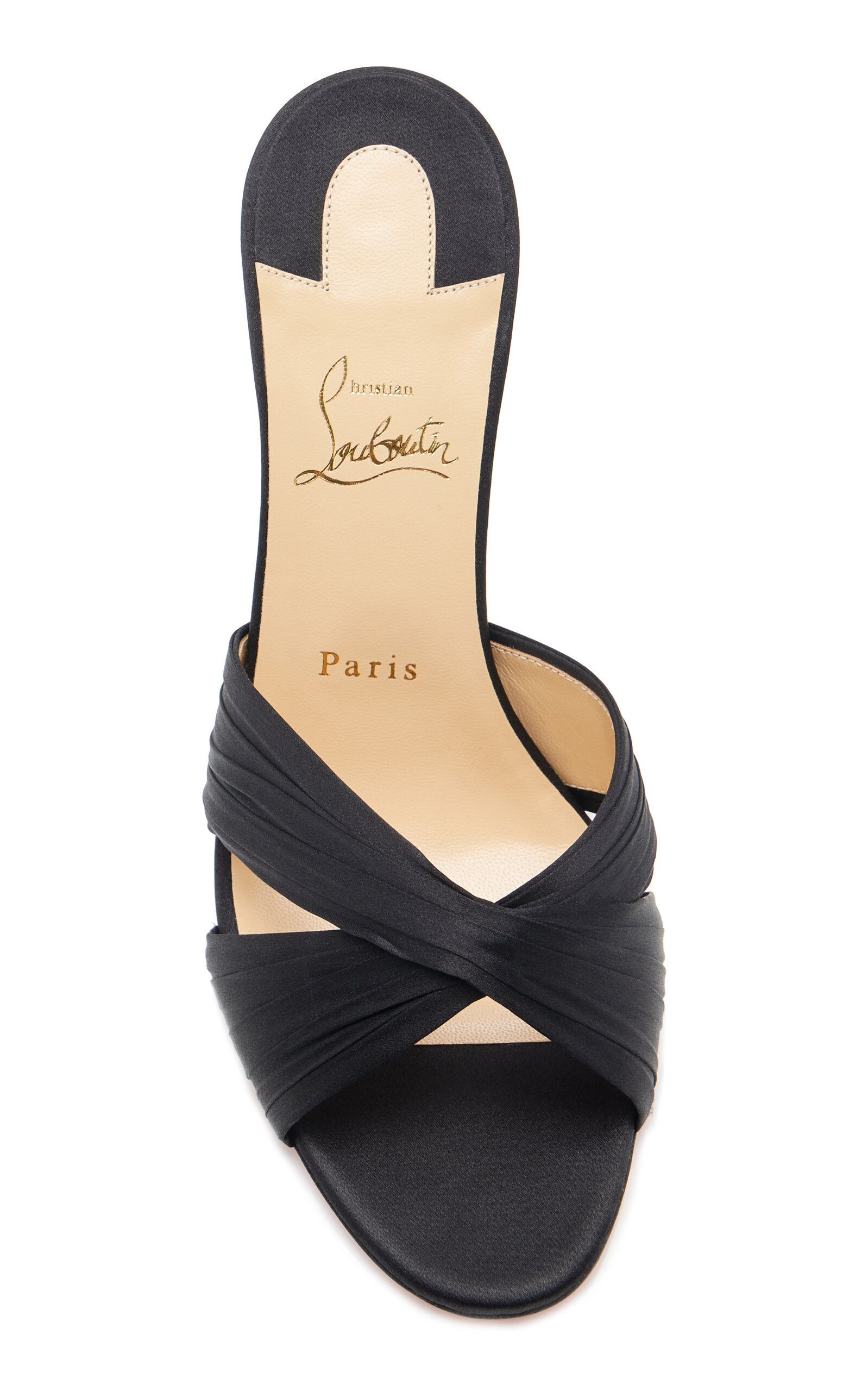 Christian Louboutin o1s1wg110225 Sandal in Black Size US 11 / IT 41 - 3 Thumbnail