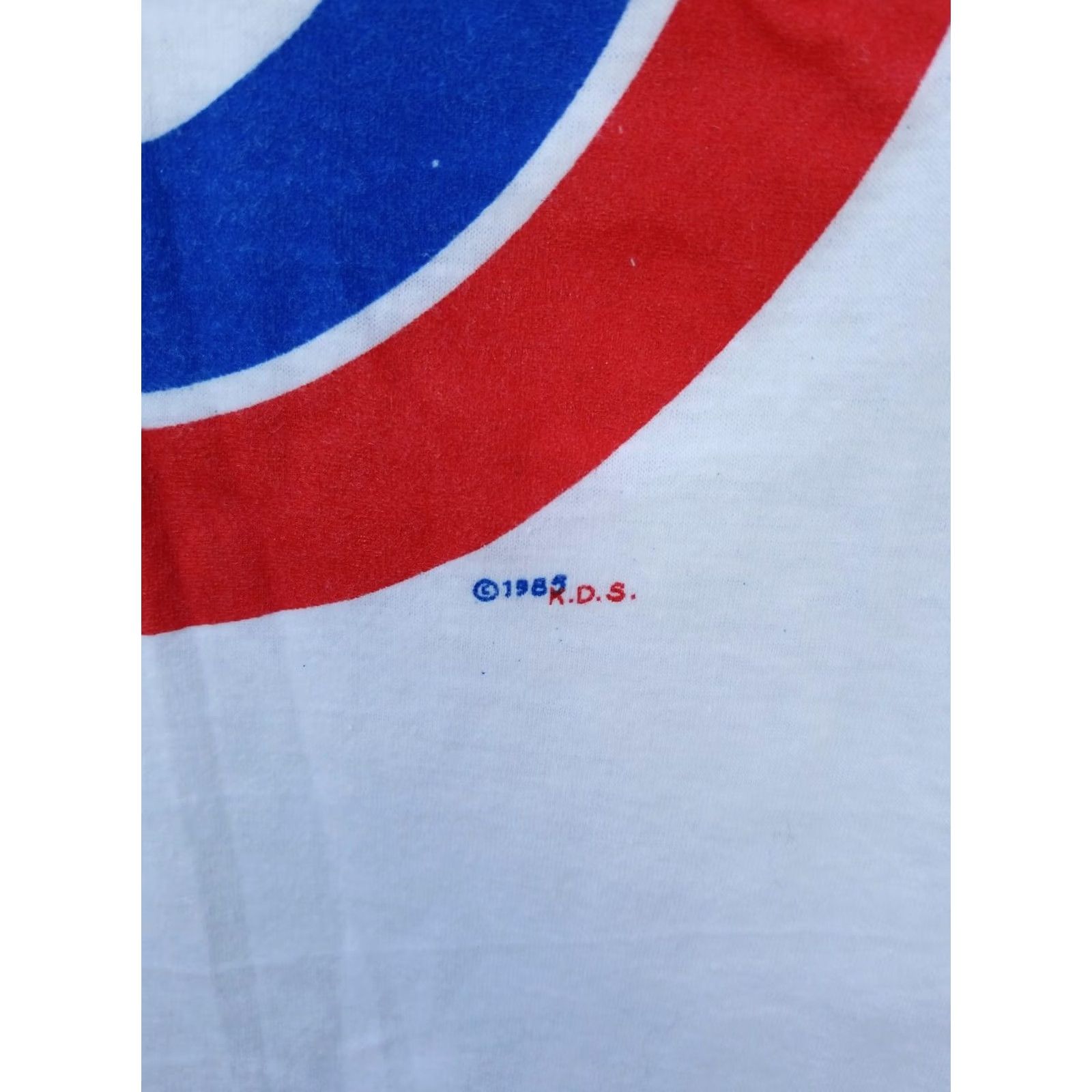 Vintage VINTAGE Chicago Cubs ANTI SCHAUMBURG 1985 RINGER THIN SHIRT Shirt Unisex S/M White 50/50 Graphic Tee 1988-1992 Mens Womens Size US S / EU 44-46 / 1 - 3 Thumbnail