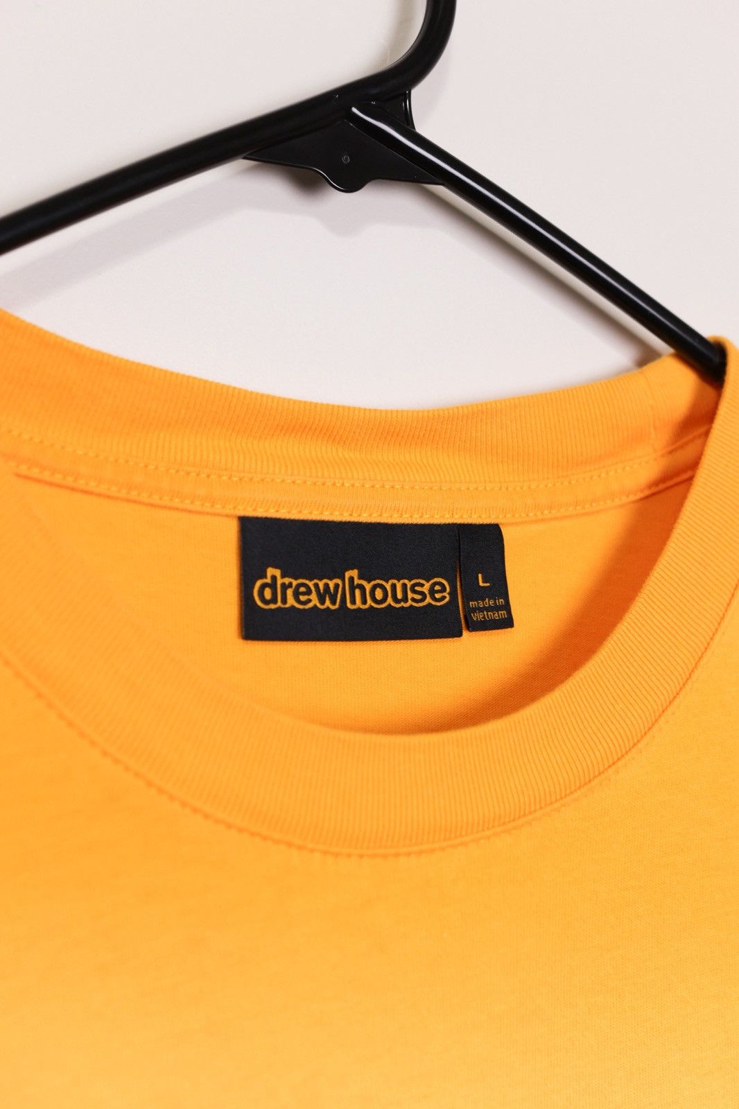 Drew House × Justin Bieber Drew House Logo S/S Tee - Yellow Size US L / EU 52-54 / 3 - 4 Thumbnail