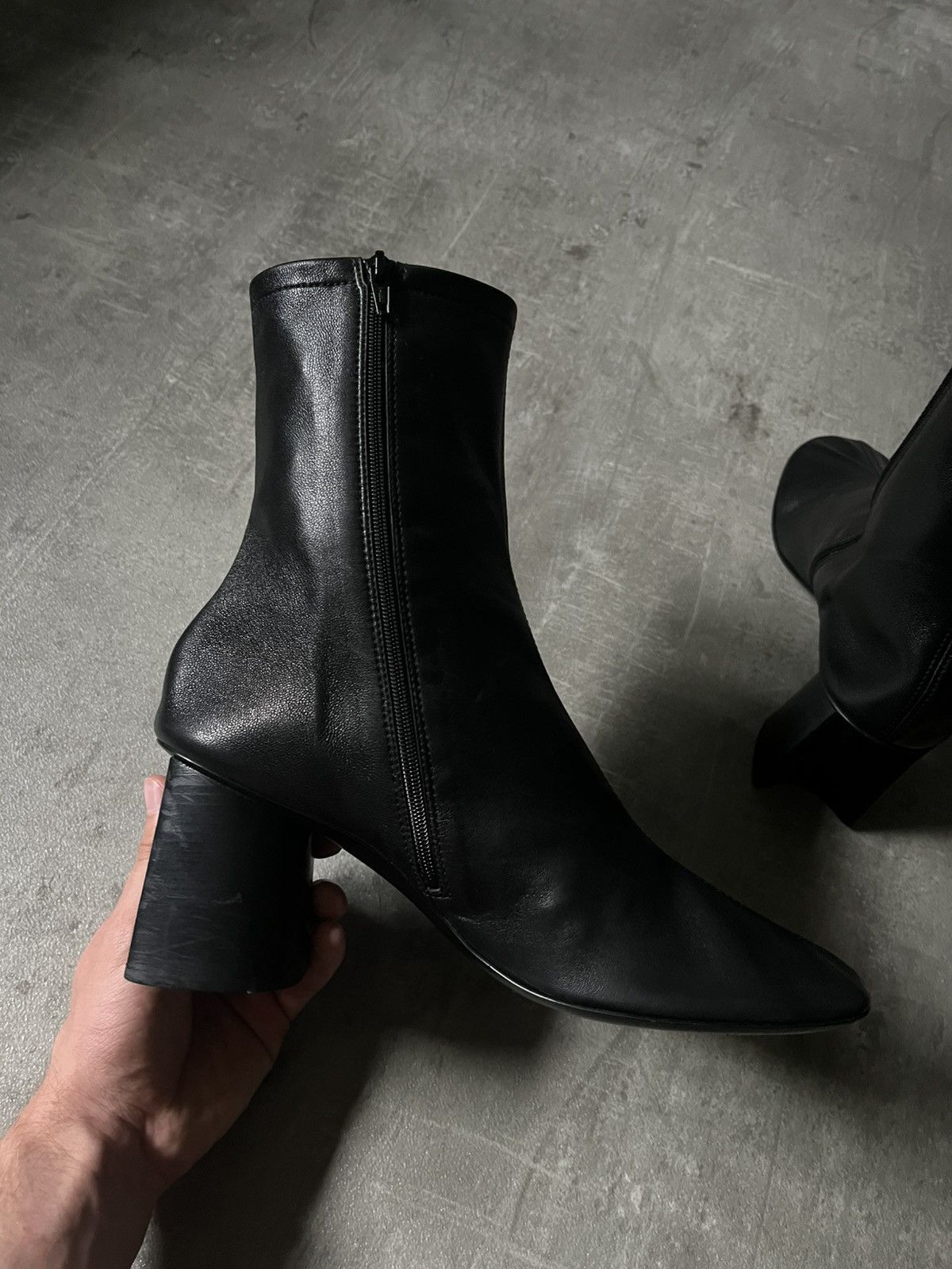 Balenciaga Balenciaga F/W 2022 Glove Boots leather black Size US 9 / EU 42 - 6 Thumbnail